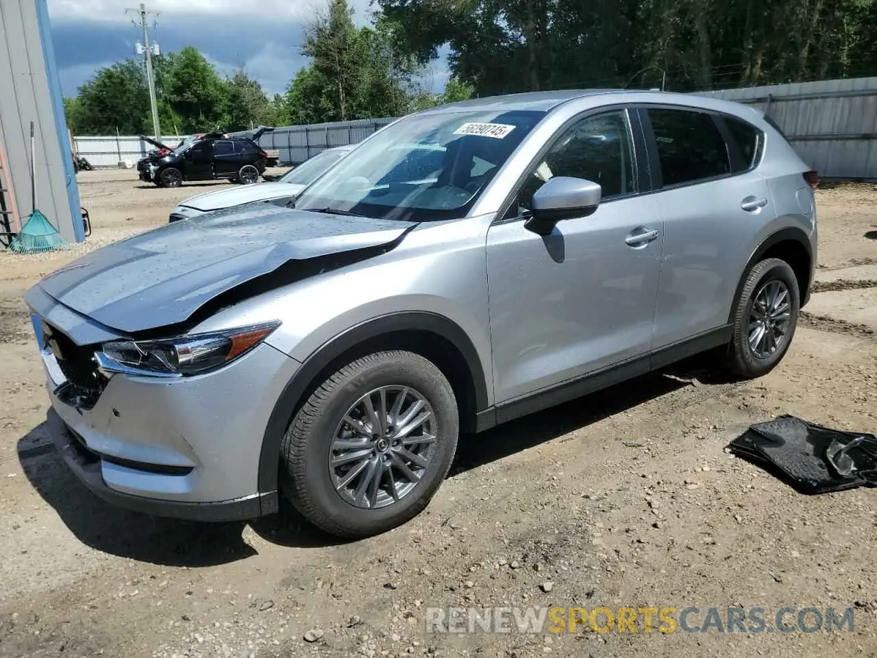 1 Photograph of a damaged car JM3KFACMXM0443698 MAZDA CX-5 2021
