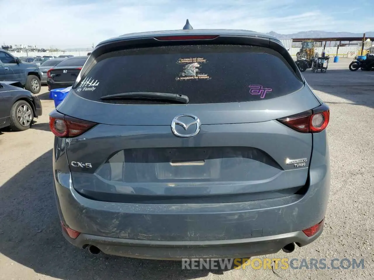 6 Photograph of a damaged car JM3KFACY2M0346966 MAZDA CX-5 2021