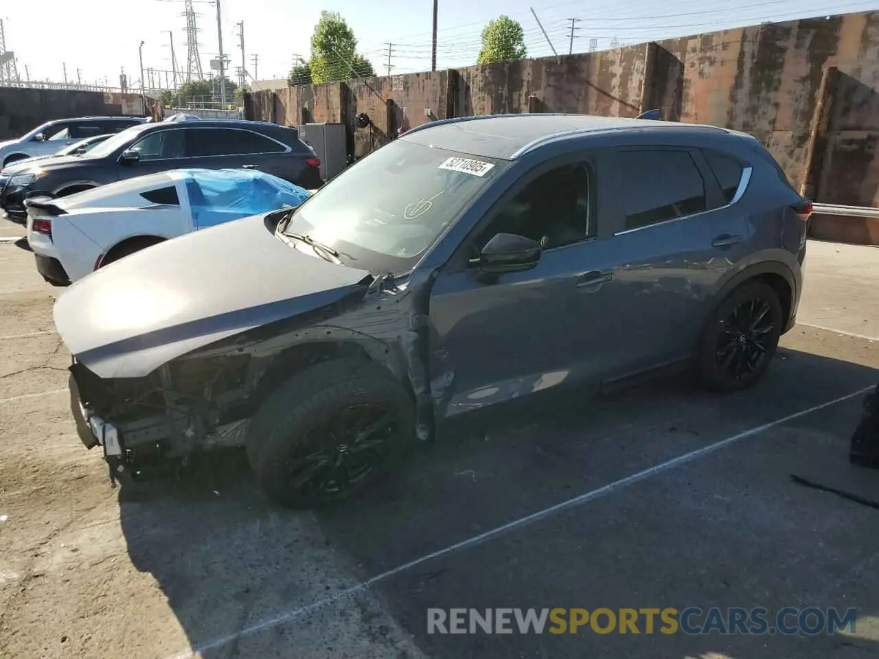 1 Photograph of a damaged car JM3KFACY7M0369238 MAZDA CX-5 2021