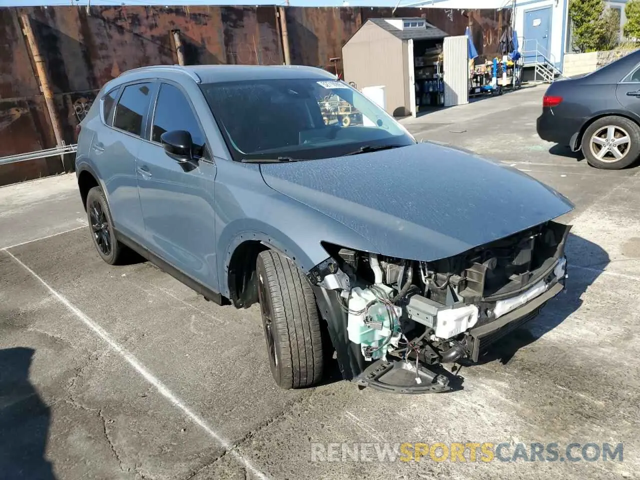 4 Photograph of a damaged car JM3KFACY7M0369238 MAZDA CX-5 2021