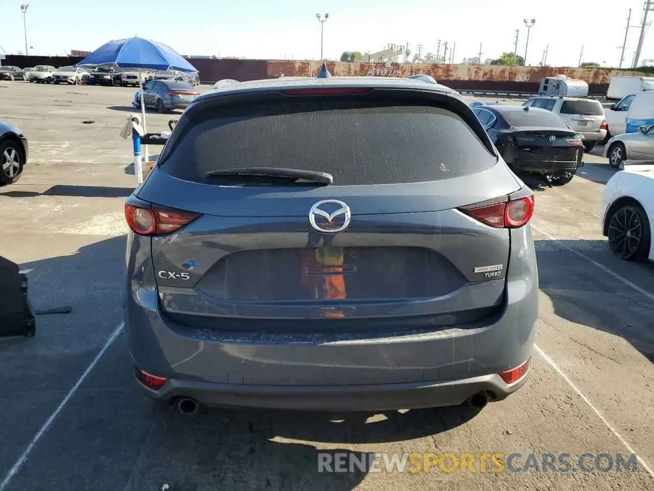 6 Photograph of a damaged car JM3KFACY7M0369238 MAZDA CX-5 2021