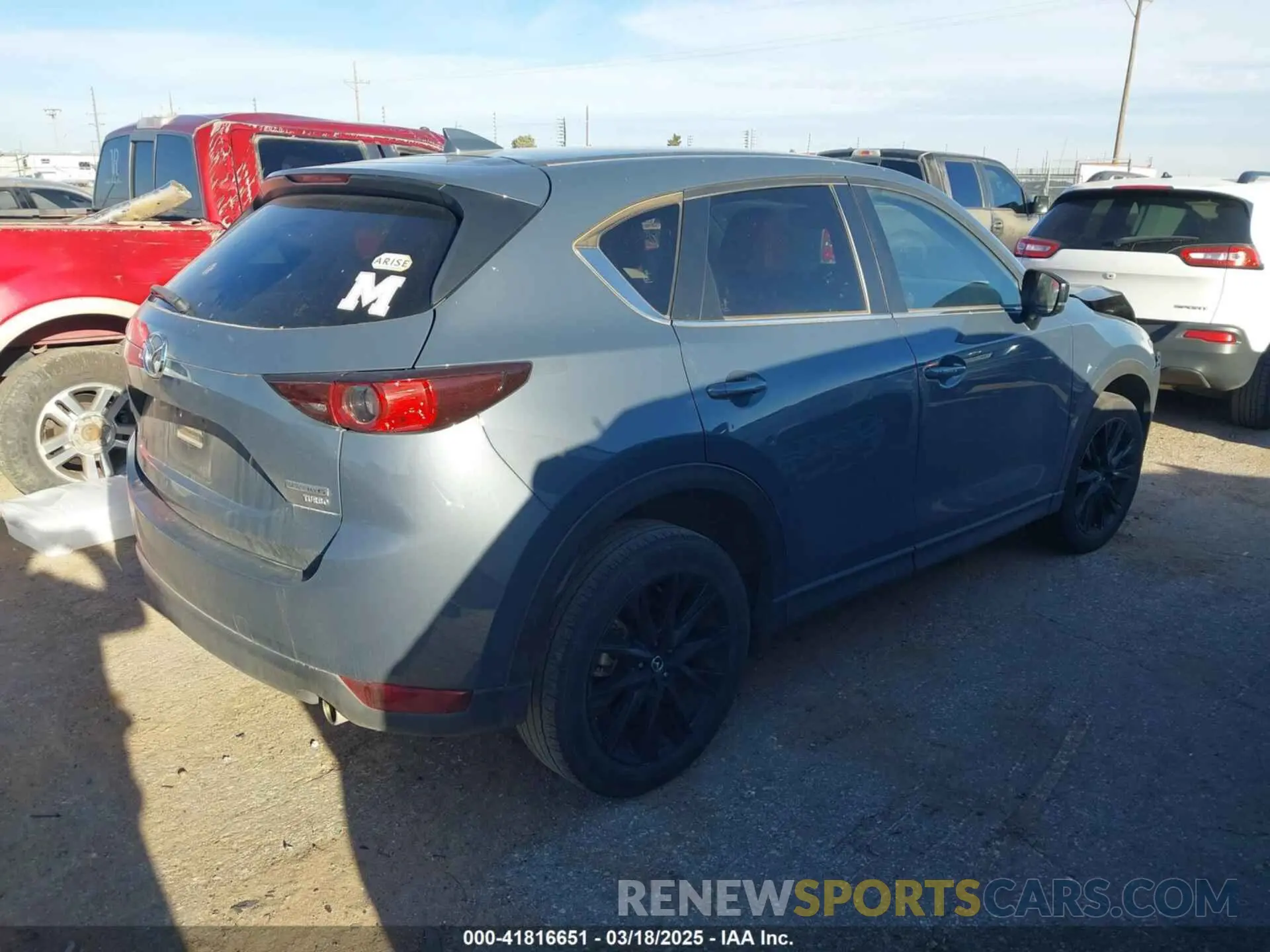 4 Photograph of a damaged car JM3KFACYXM0477711 MAZDA CX-5 2021