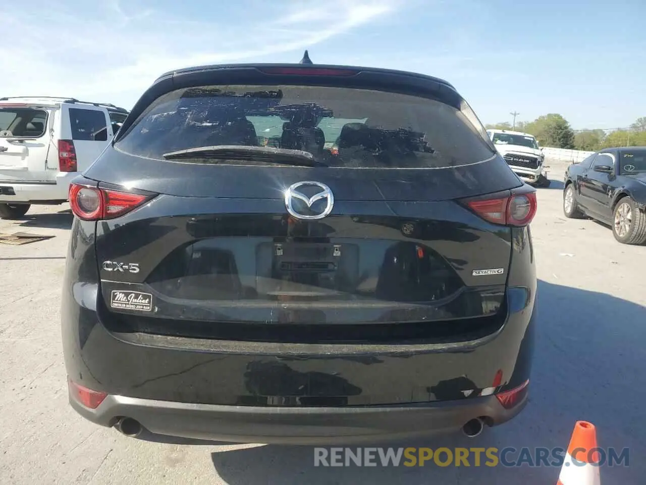 6 Photograph of a damaged car JM3KFADM2M0390669 MAZDA CX-5 2021
