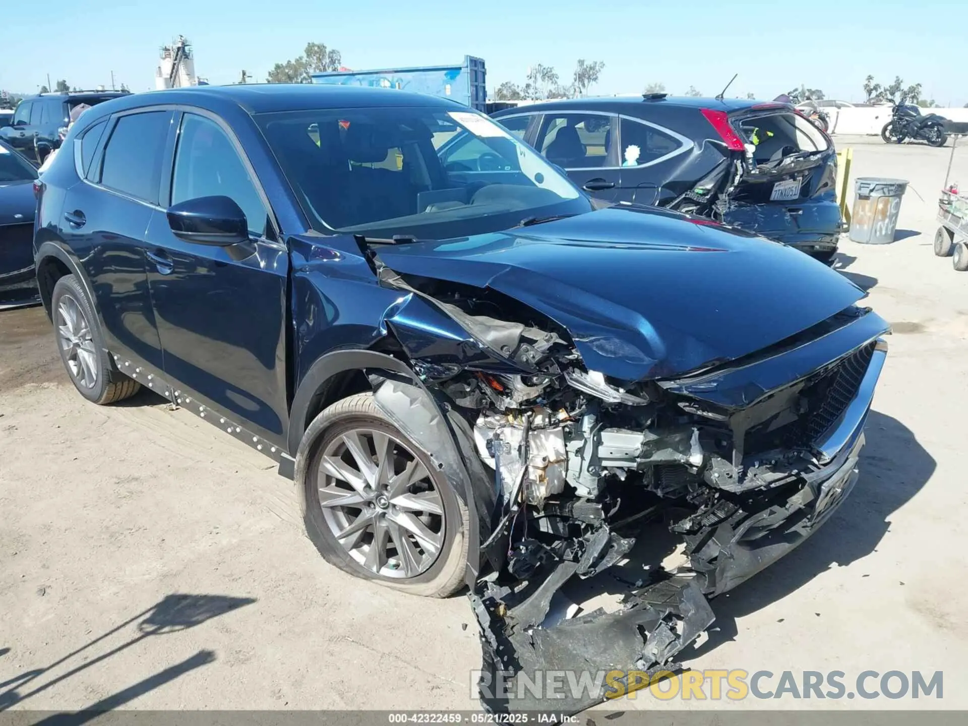 1 Photograph of a damaged car JM3KFADM3M0306858 MAZDA CX-5 2021