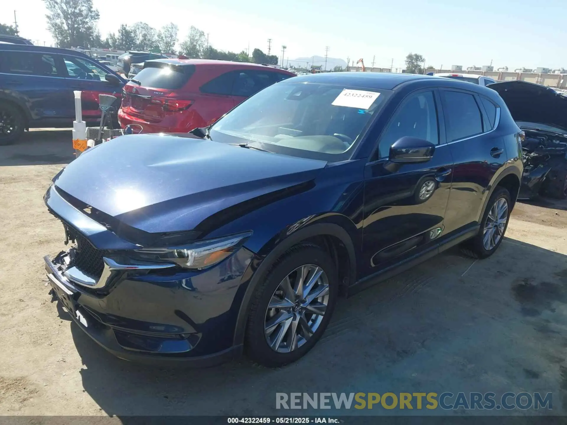 2 Photograph of a damaged car JM3KFADM3M0306858 MAZDA CX-5 2021