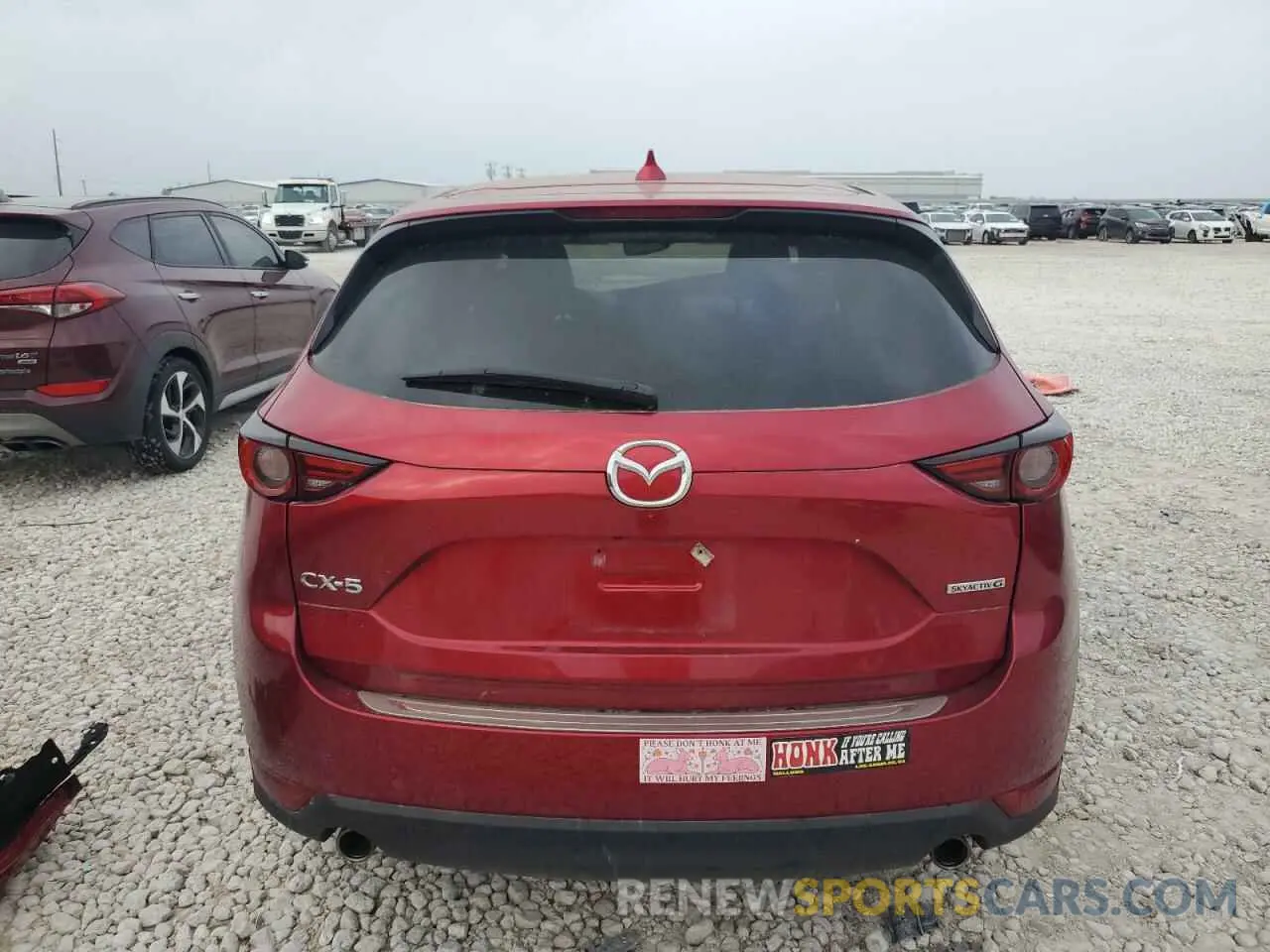 6 Photograph of a damaged car JM3KFADM3M0478209 MAZDA CX-5 2021