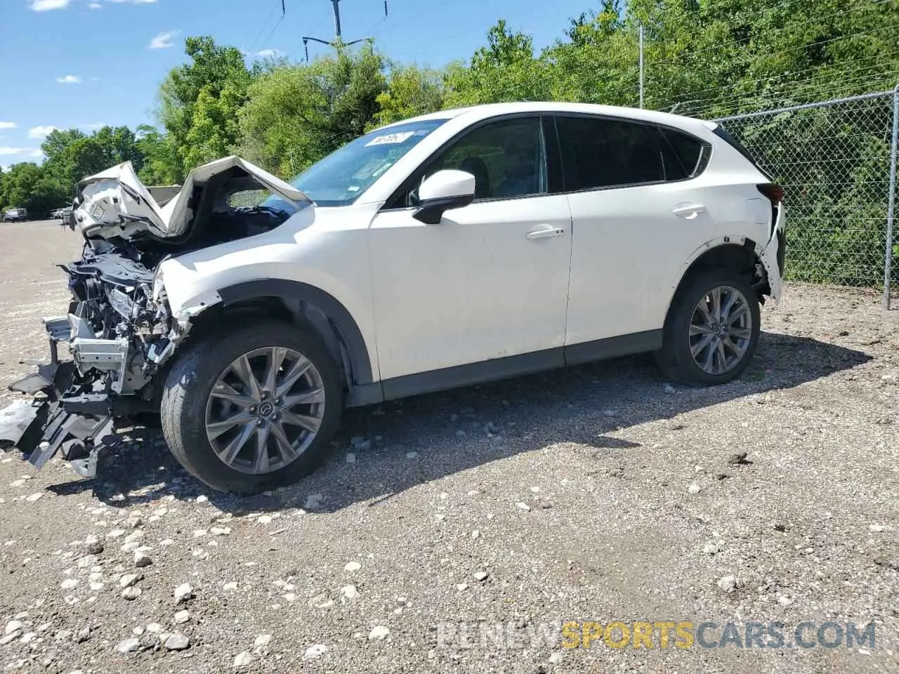 1 Photograph of a damaged car JM3KFADM3M1329809 MAZDA CX-5 2021