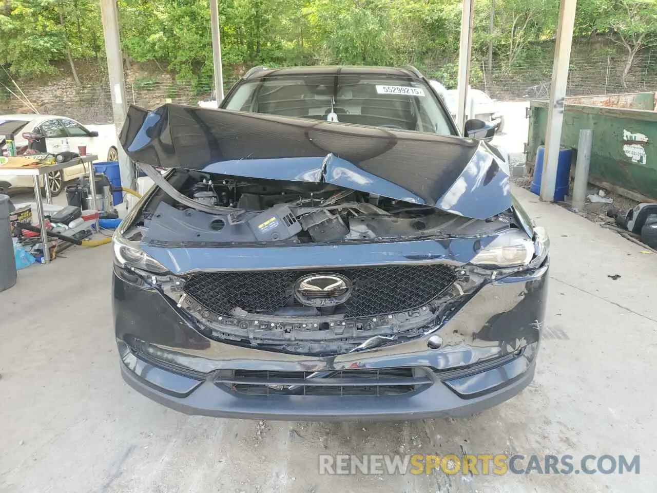 5 Photograph of a damaged car JM3KFADM3M1335593 MAZDA CX-5 2021