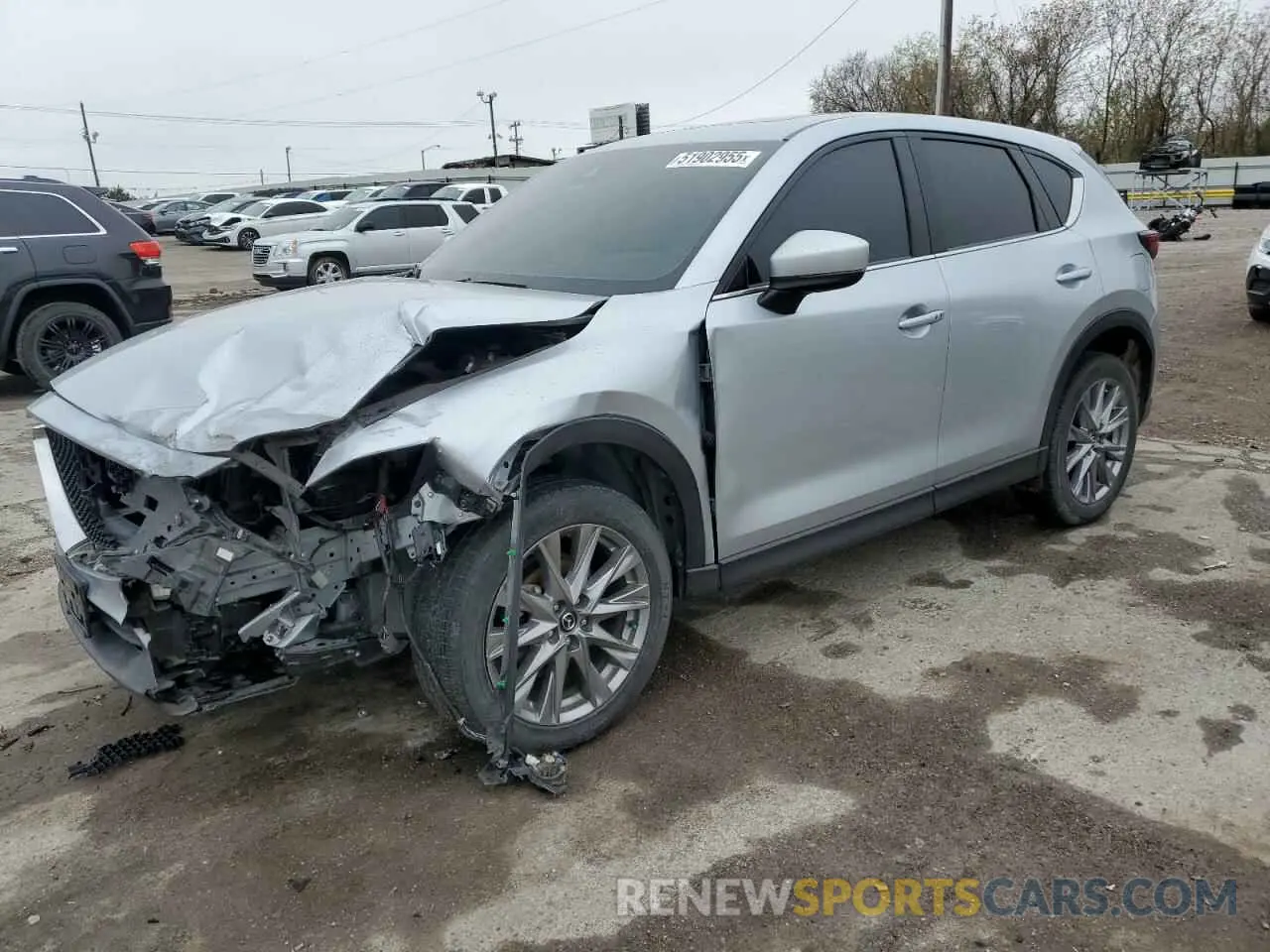 1 Photograph of a damaged car JM3KFADM4M0387532 MAZDA CX-5 2021