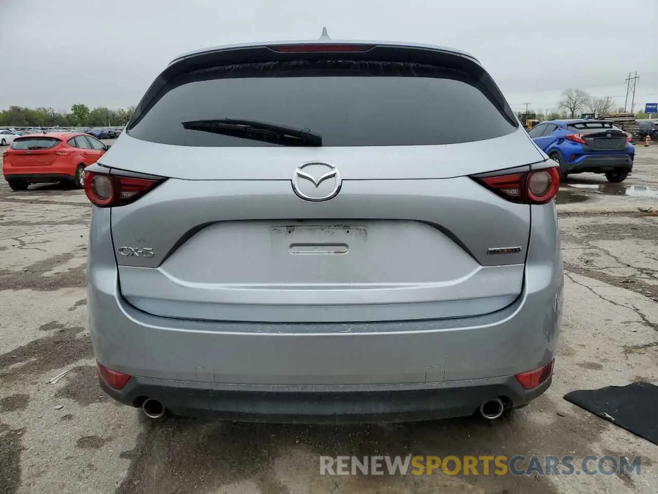 6 Photograph of a damaged car JM3KFADM4M0387532 MAZDA CX-5 2021
