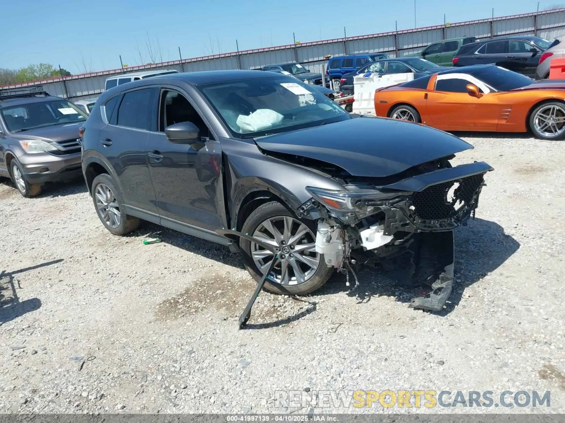 1 Photograph of a damaged car JM3KFADM4M0473116 MAZDA CX-5 2021