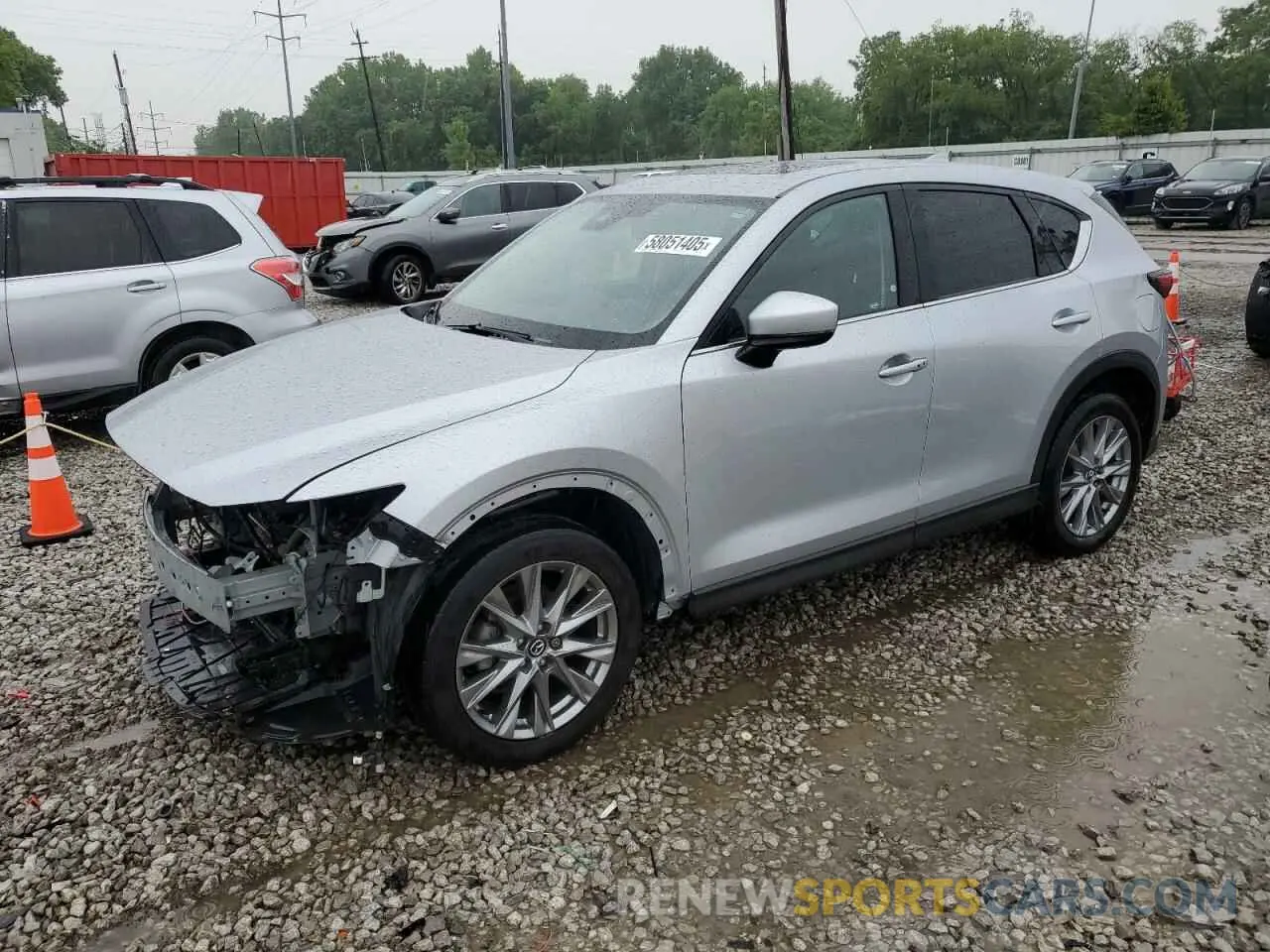 1 Photograph of a damaged car JM3KFADM4M1317376 MAZDA CX-5 2021