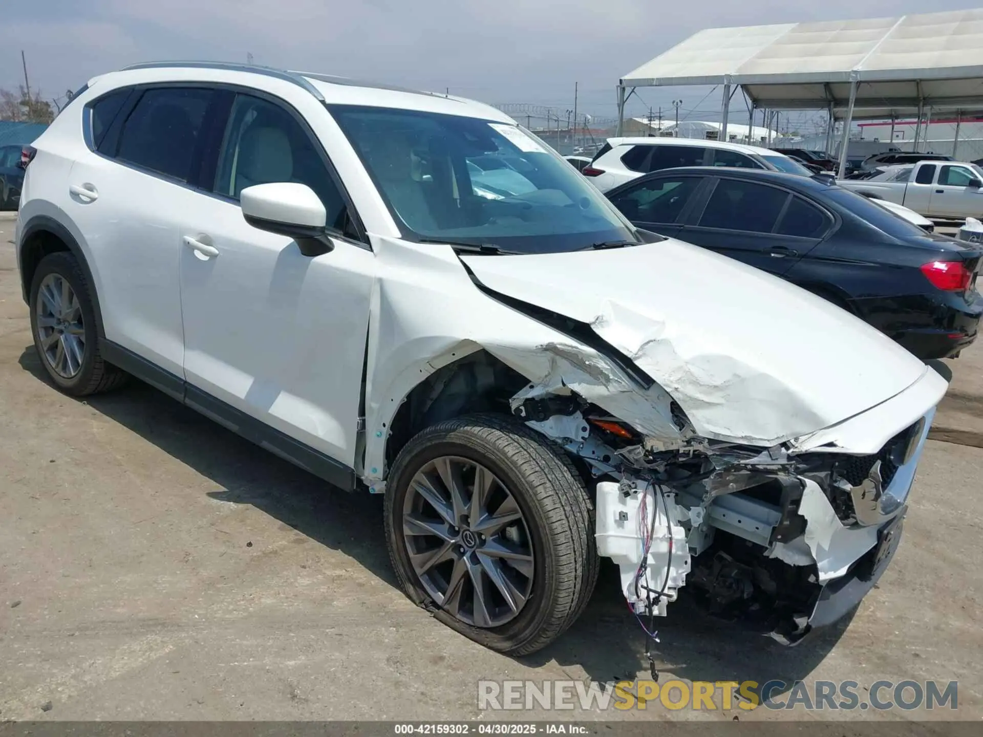 1 Photograph of a damaged car JM3KFADM5M0403849 MAZDA CX-5 2021