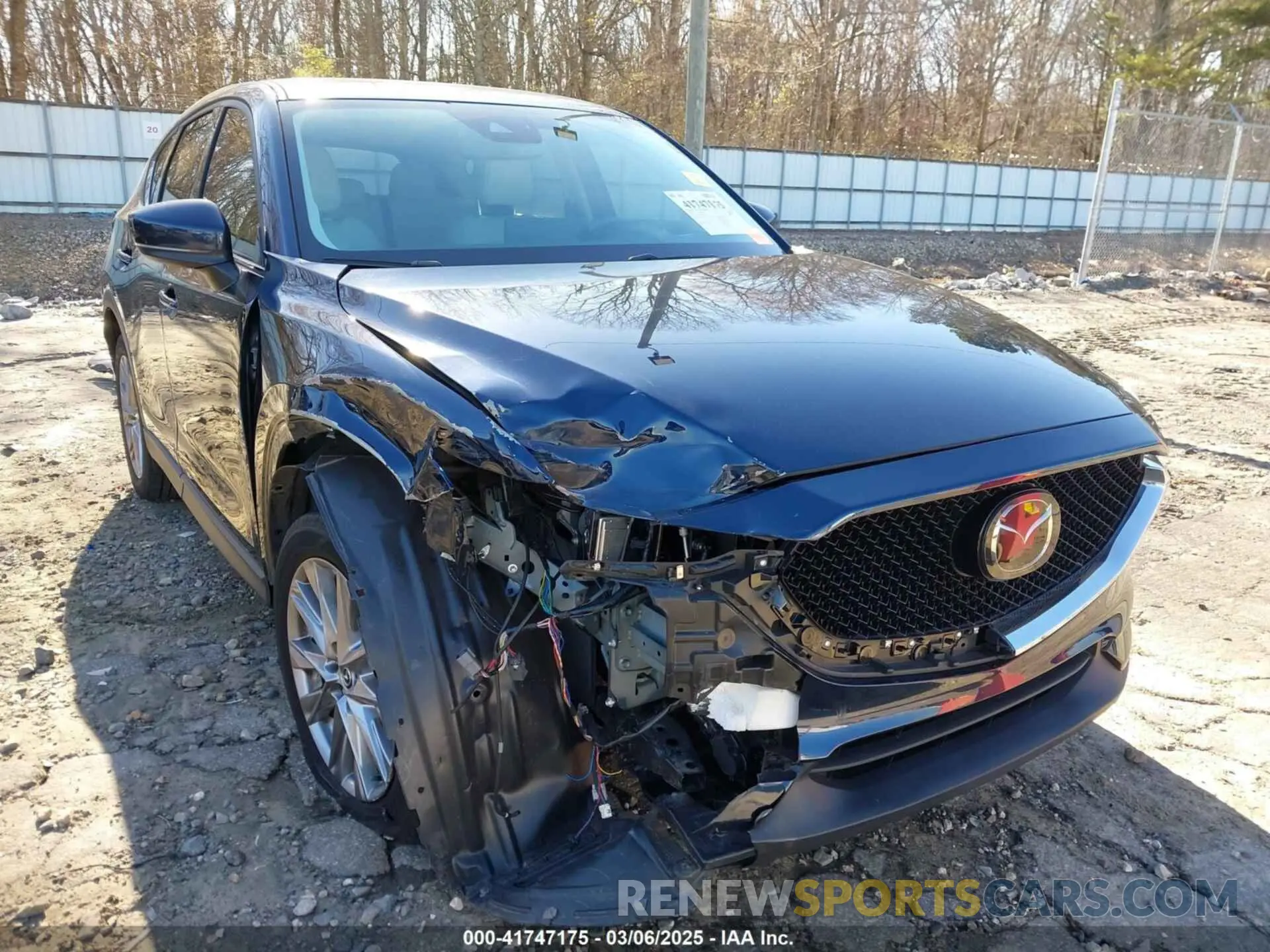 6 Photograph of a damaged car JM3KFADM5M0428279 MAZDA CX-5 2021