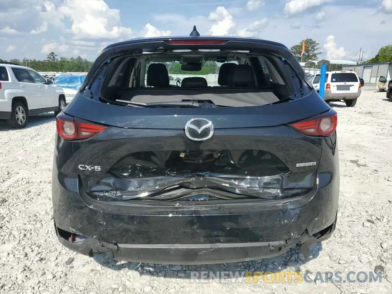 6 Photograph of a damaged car JM3KFADM7M0479587 MAZDA CX-5 2021