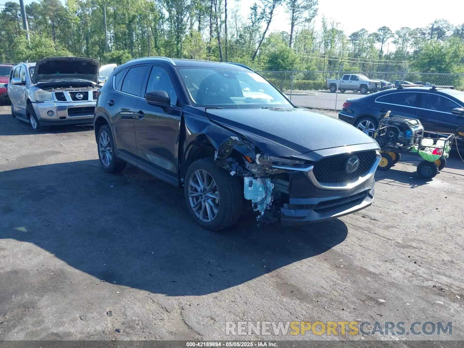 1 Фотография поврежденного автомобиля JM3KFADM8M0378204 MAZDA CX-5 2021