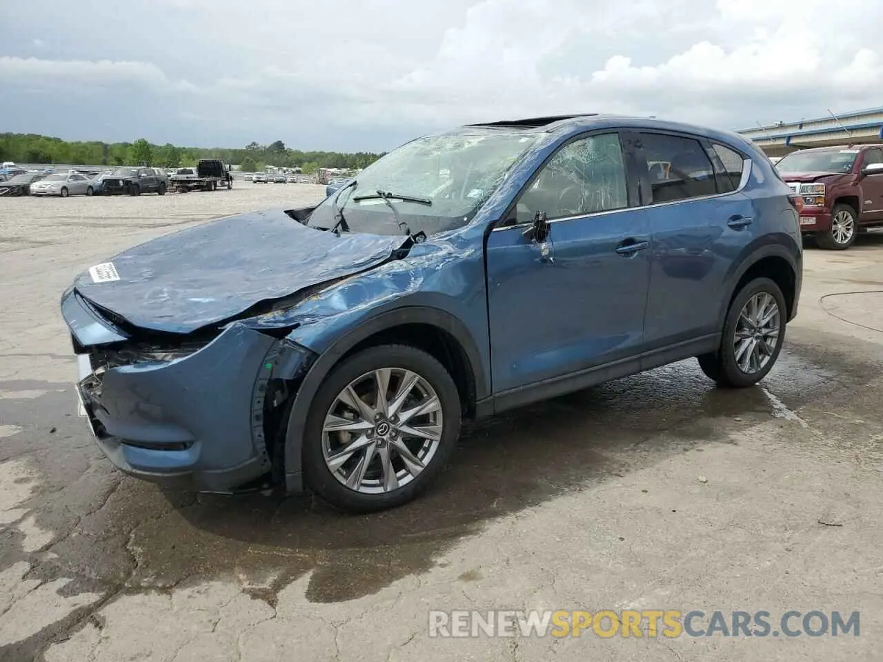 1 Photograph of a damaged car JM3KFADM8M1326582 MAZDA CX-5 2021