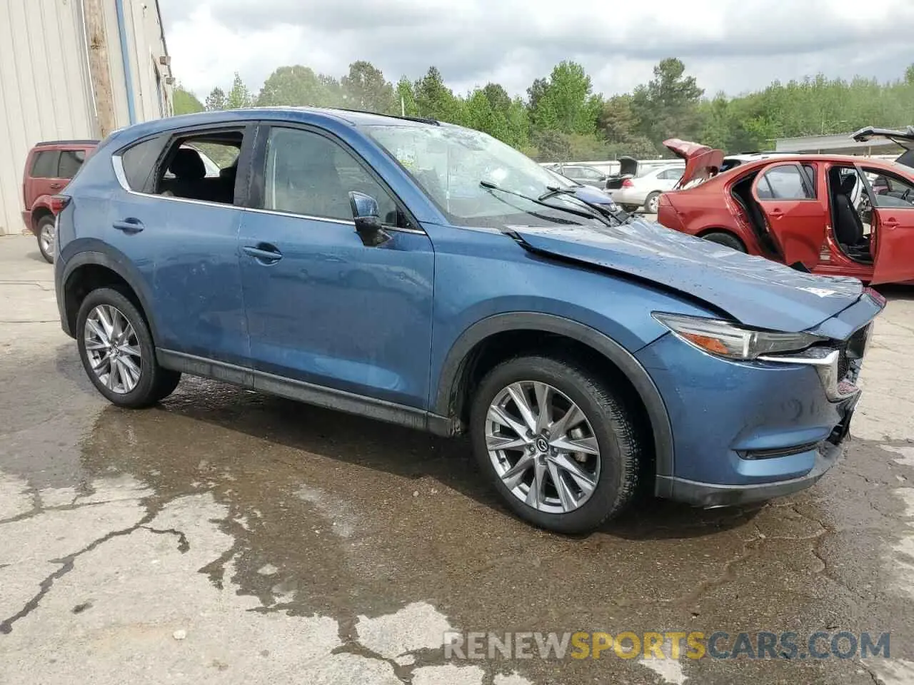 4 Photograph of a damaged car JM3KFADM8M1326582 MAZDA CX-5 2021