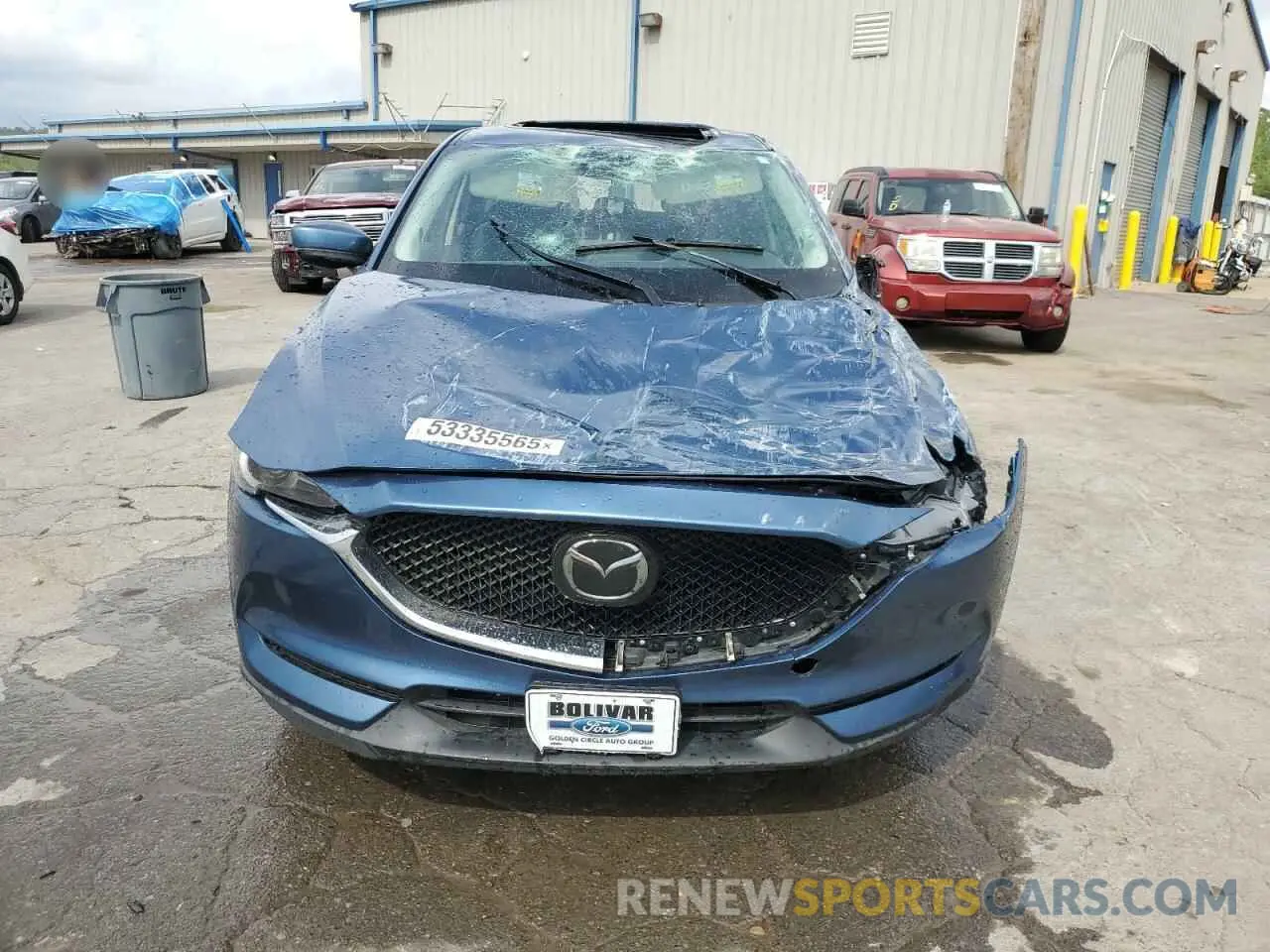5 Photograph of a damaged car JM3KFADM8M1326582 MAZDA CX-5 2021