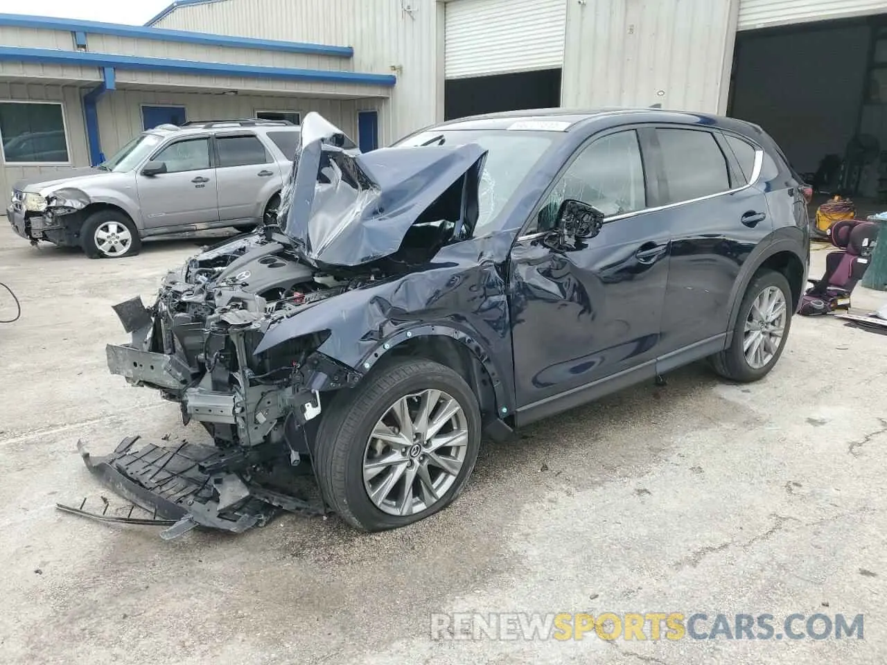 1 Фотография поврежденного автомобиля JM3KFADM9M0401778 MAZDA CX-5 2021