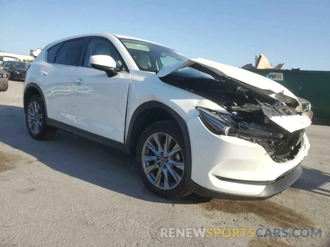4 Photograph of a damaged car JM3KFADM9M0402185 MAZDA CX-5 2021
