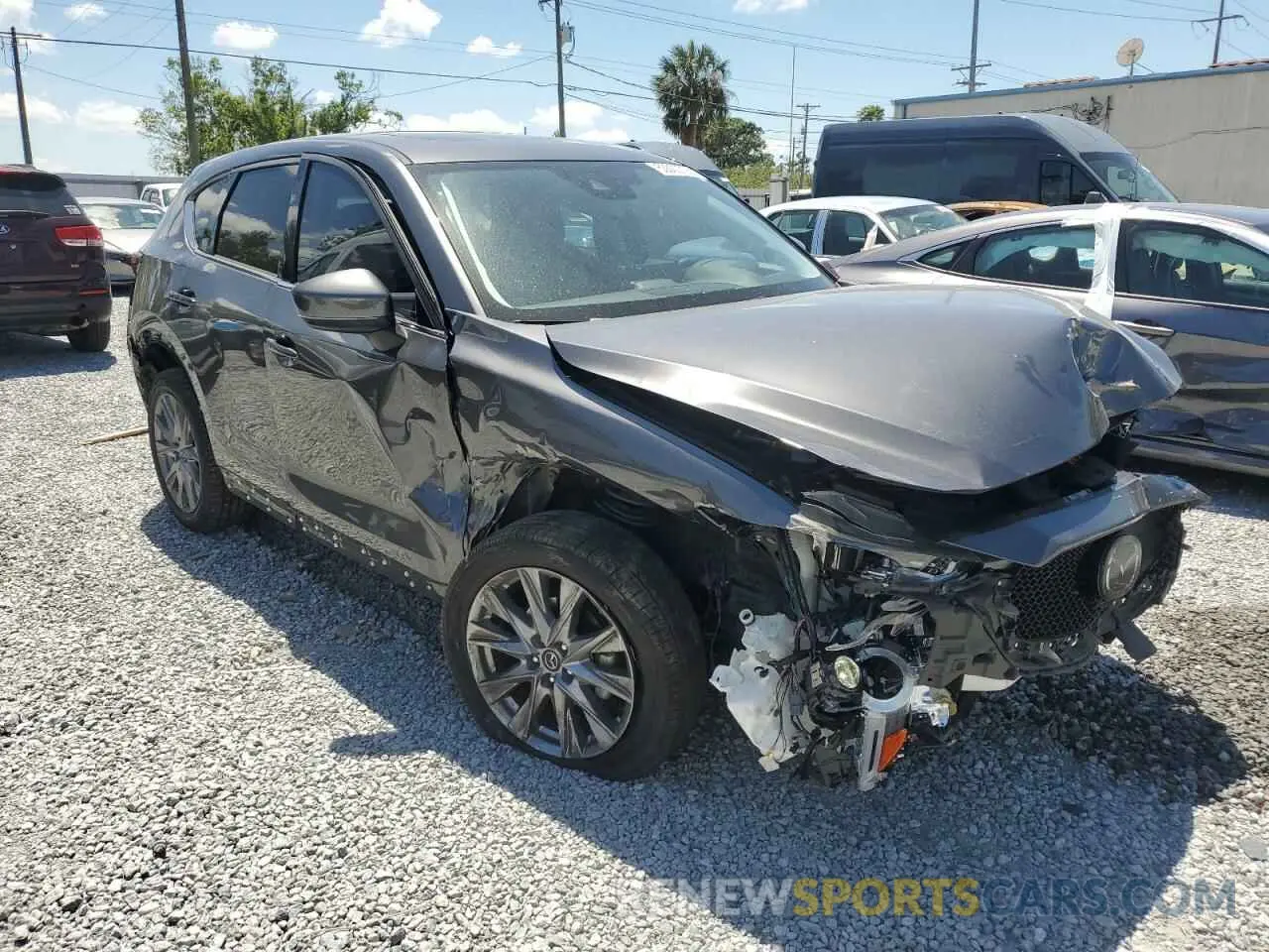 4 Photograph of a damaged car JM3KFADMXM1300565 MAZDA CX-5 2021