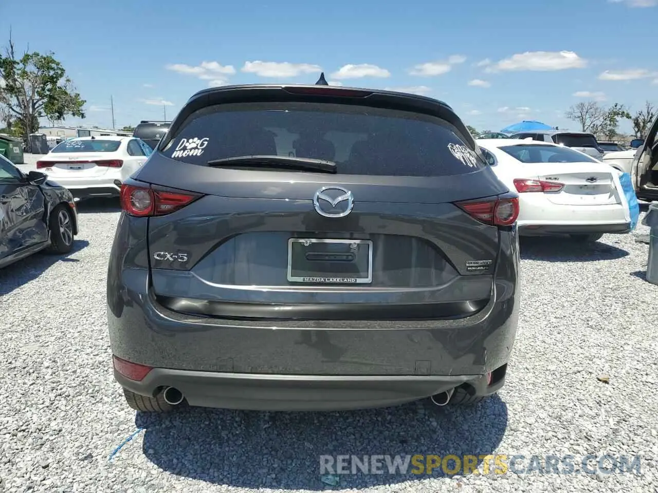 6 Photograph of a damaged car JM3KFADMXM1300565 MAZDA CX-5 2021