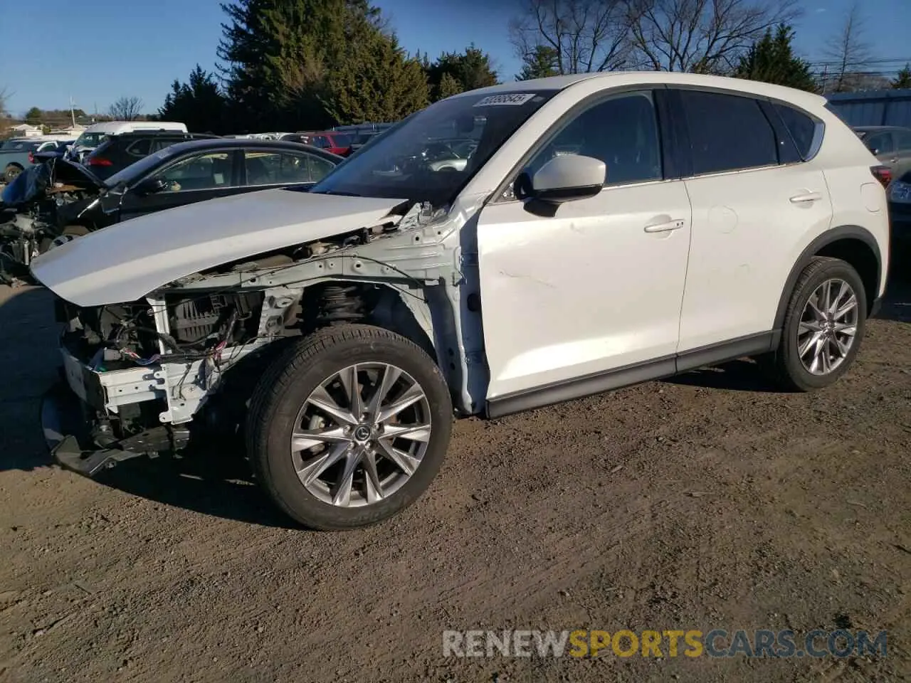 1 Фотография поврежденного автомобиля JM3KFBAY1M0437350 MAZDA CX-5 2021