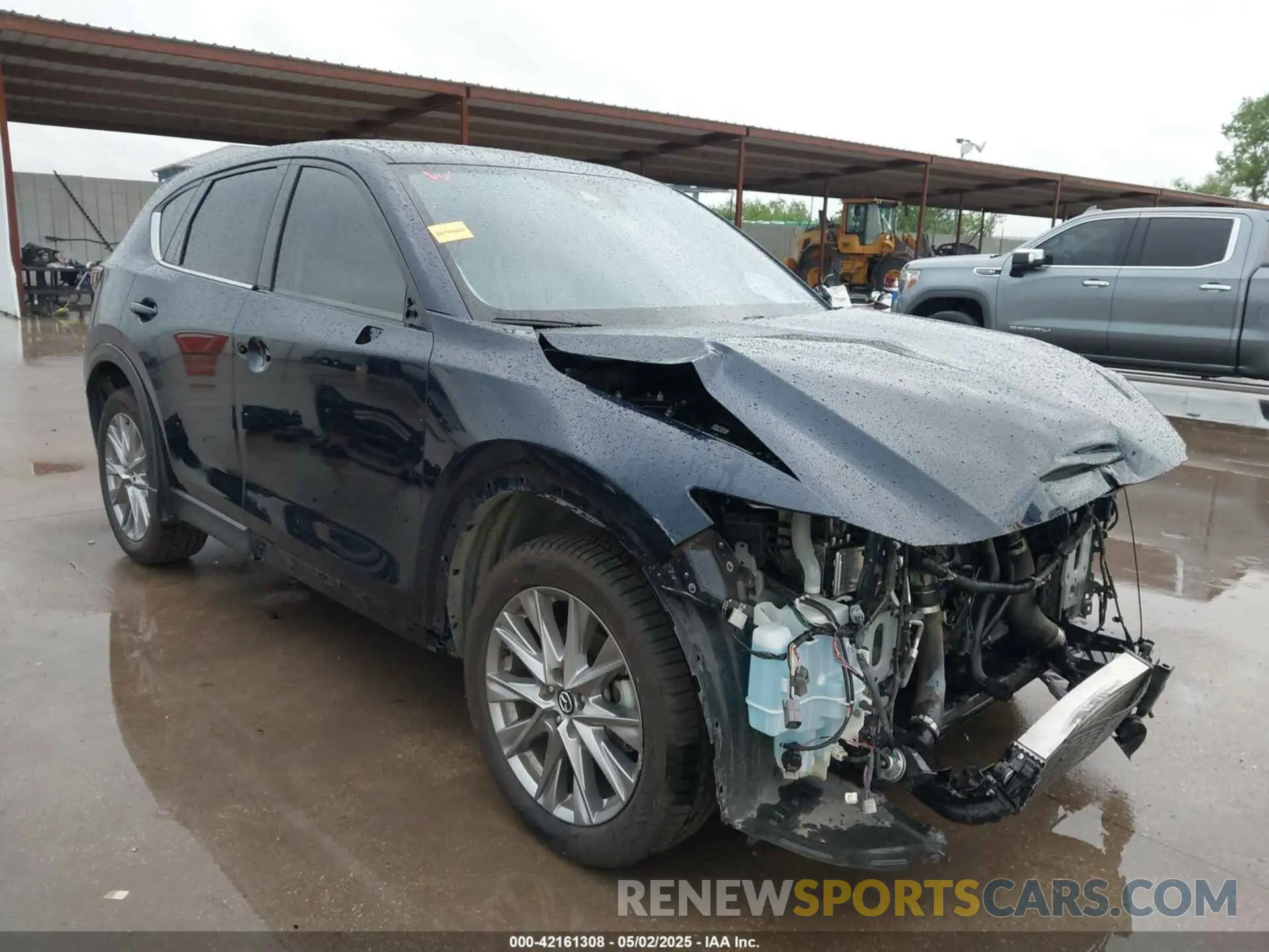 1 Photograph of a damaged car JM3KFBAY1M0474124 MAZDA CX-5 2021