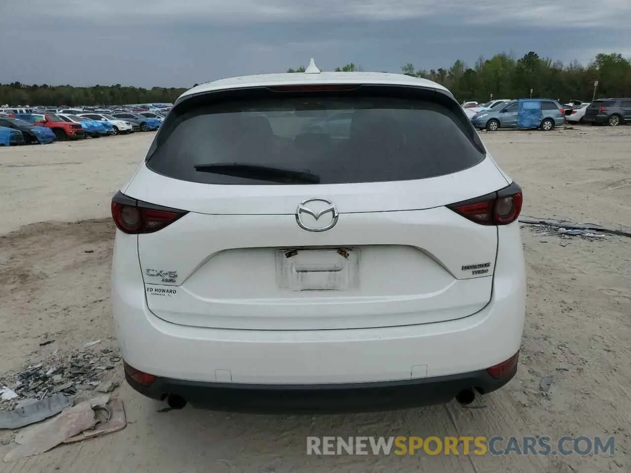 6 Фотография поврежденного автомобиля JM3KFBAY5M0320404 MAZDA CX-5 2021