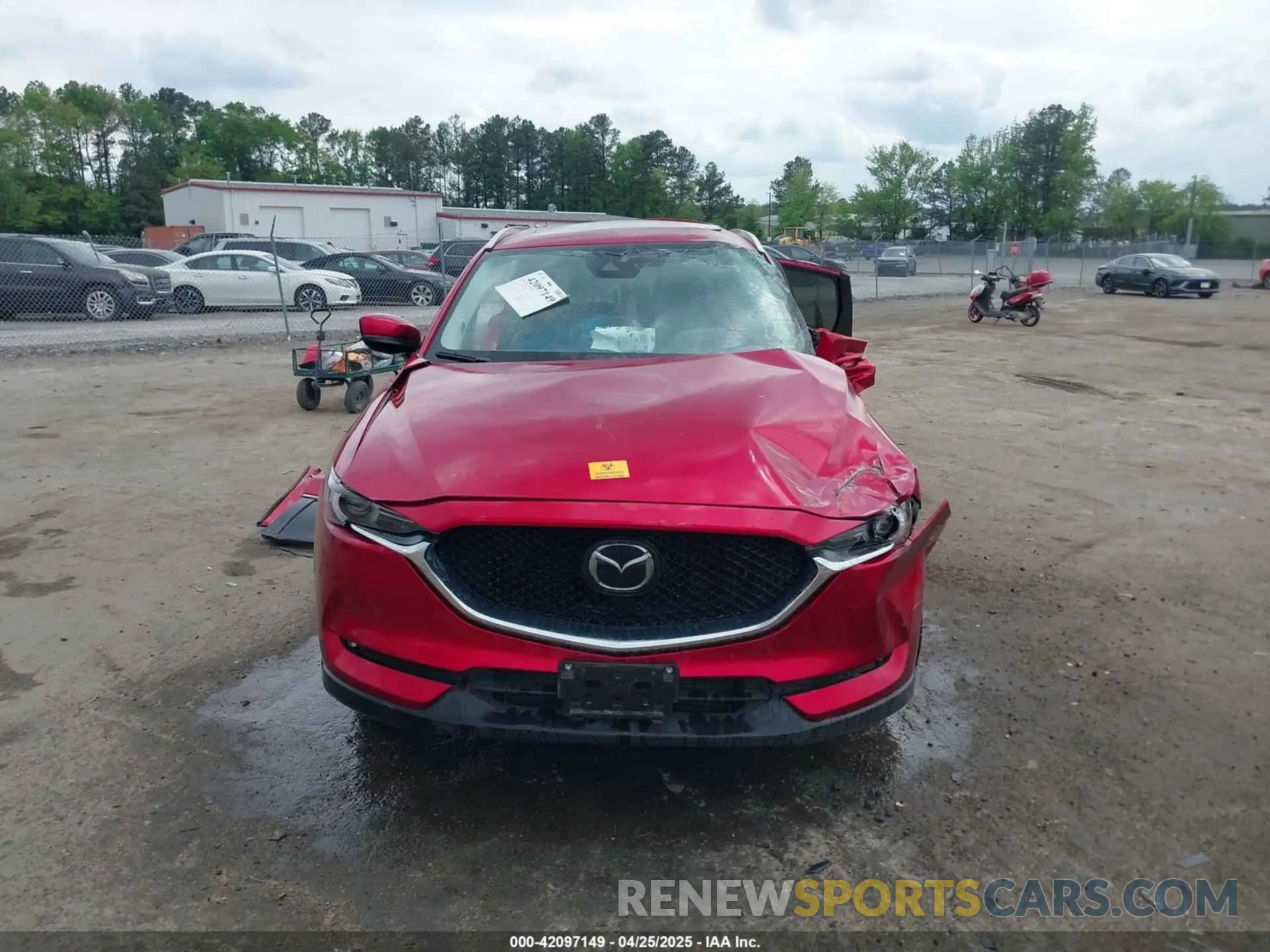 12 Photograph of a damaged car JM3KFBAY5M0438758 MAZDA CX-5 2021