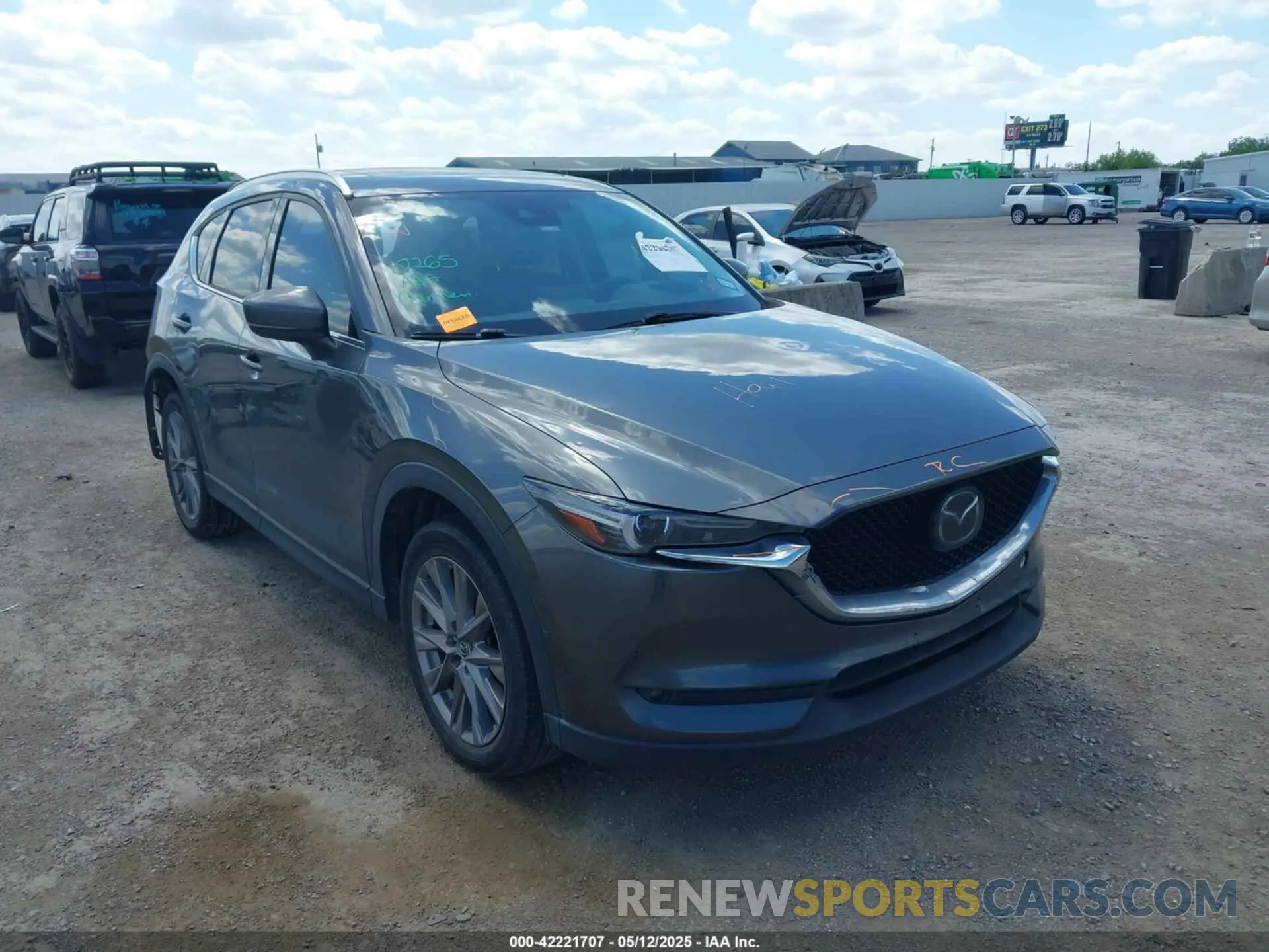 1 Photograph of a damaged car JM3KFBAY7M0415921 MAZDA CX-5 2021