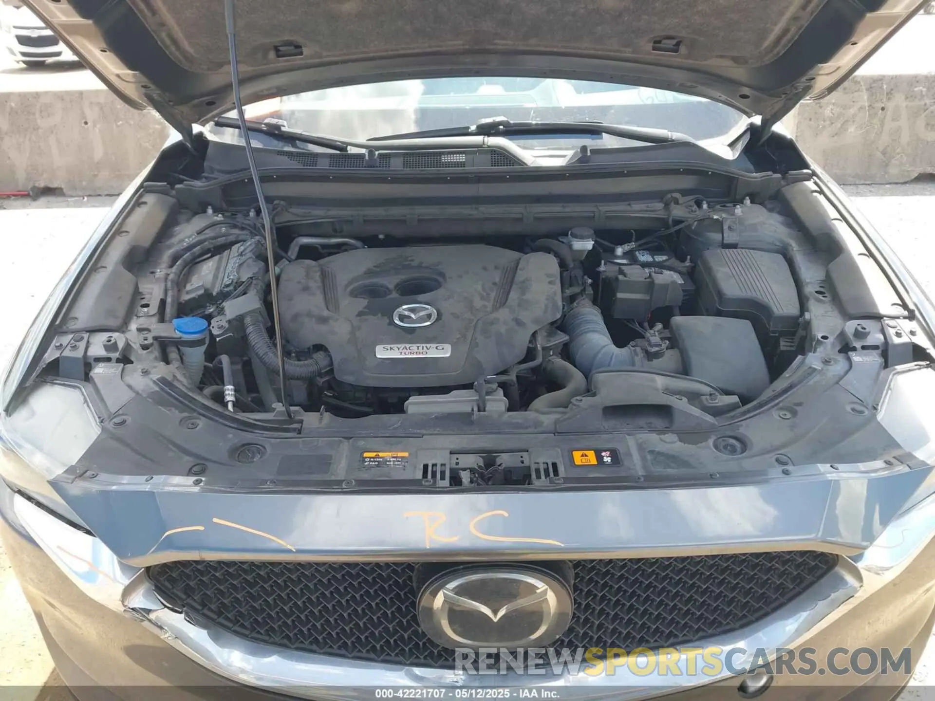 10 Photograph of a damaged car JM3KFBAY7M0415921 MAZDA CX-5 2021