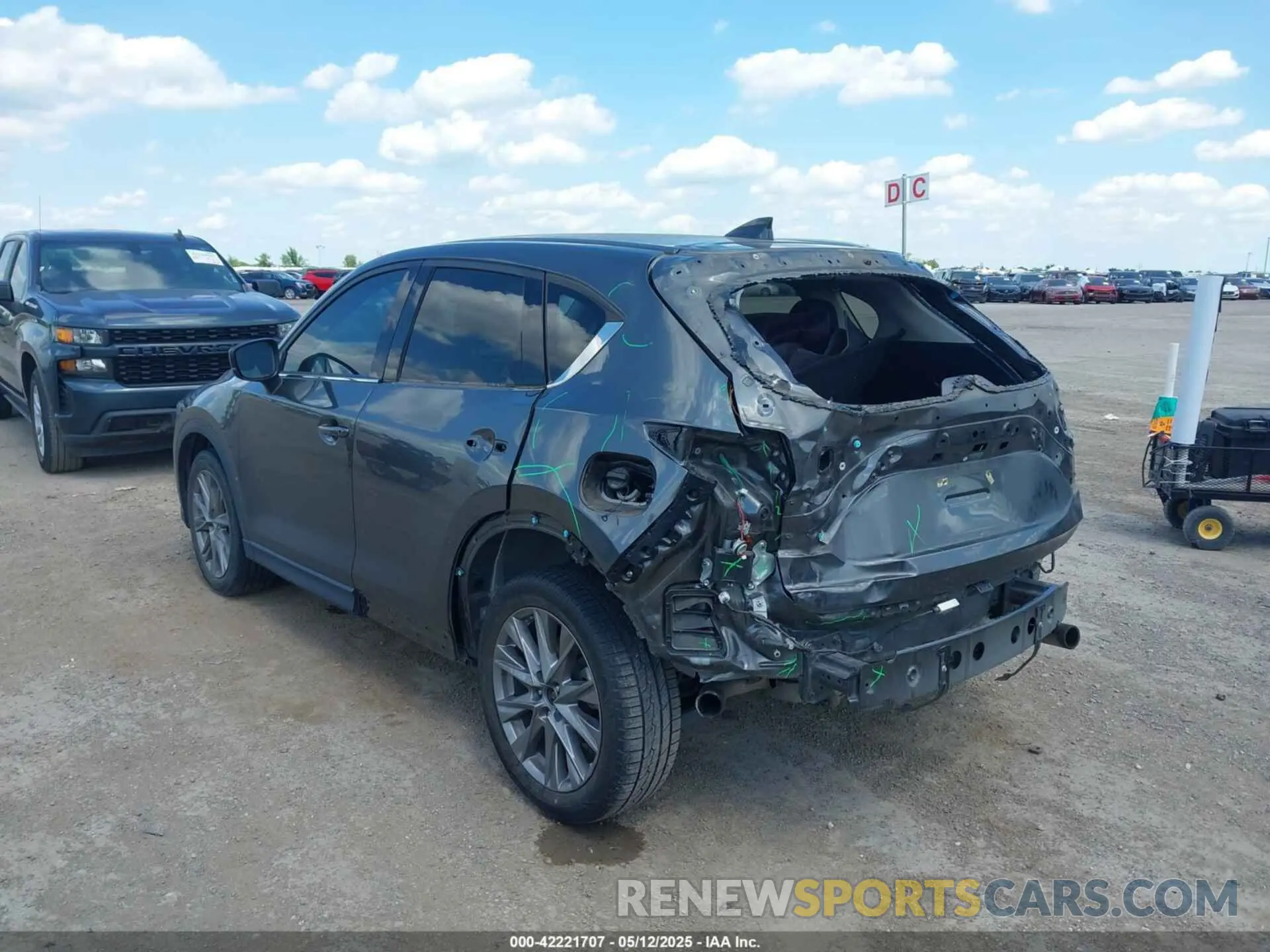 3 Photograph of a damaged car JM3KFBAY7M0415921 MAZDA CX-5 2021