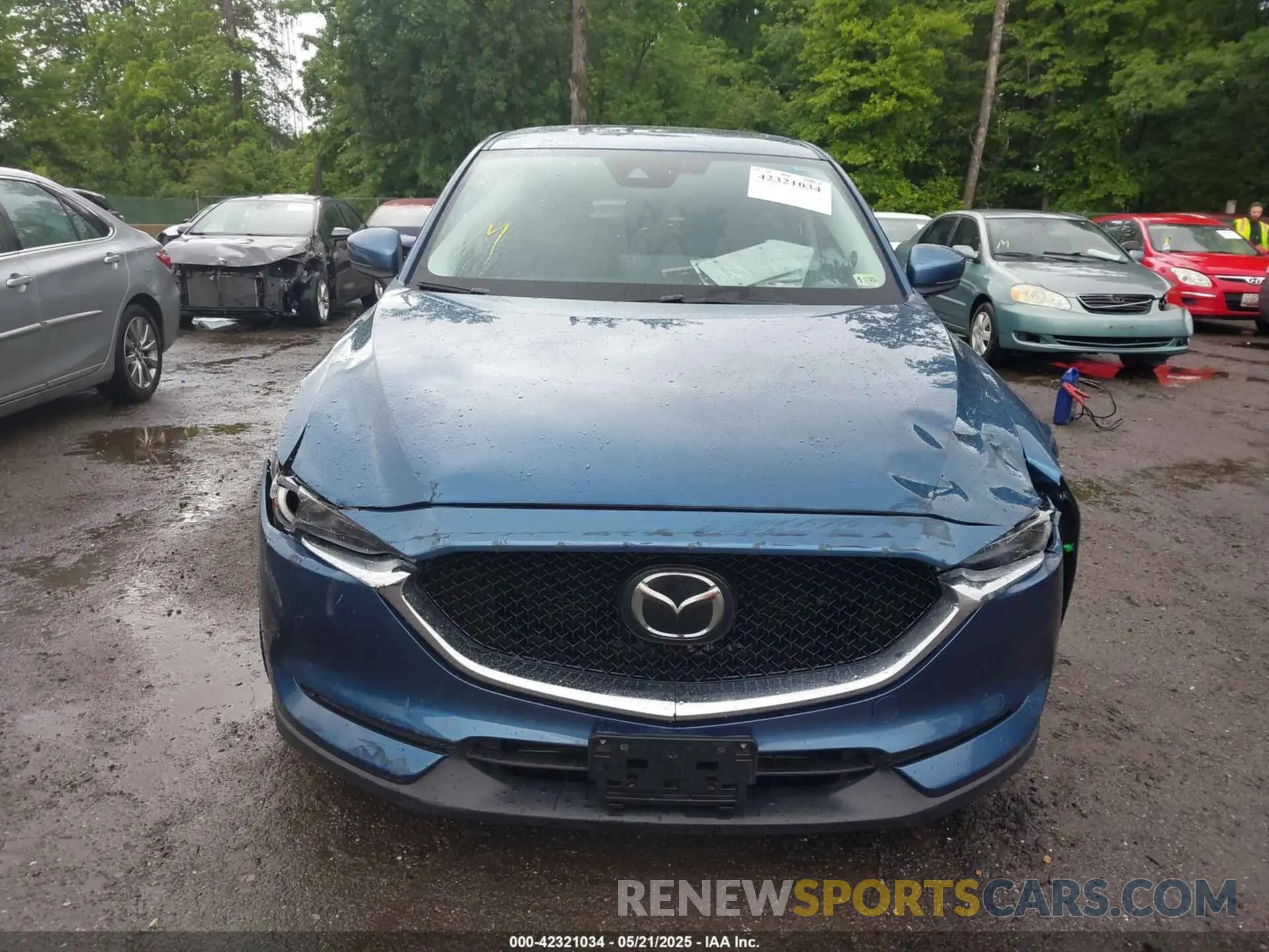 12 Photograph of a damaged car JM3KFBAYXM0301444 MAZDA CX-5 2021