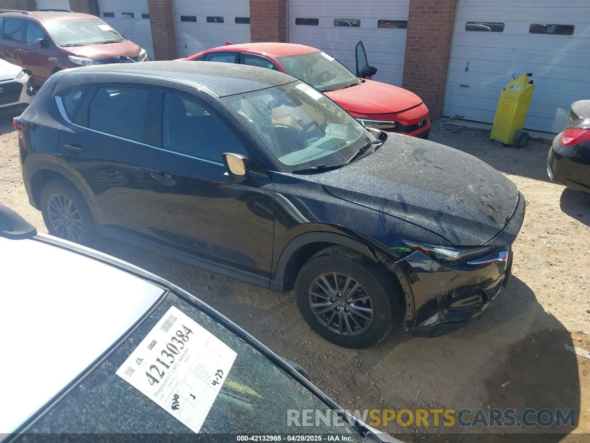 1 Photograph of a damaged car JM3KFBBM1M0398352 MAZDA CX-5 2021