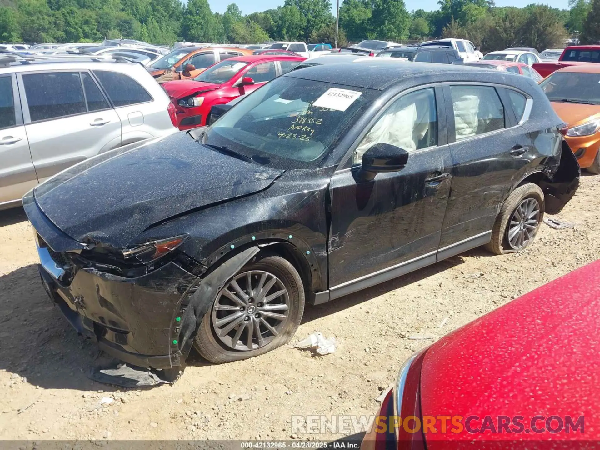 2 Photograph of a damaged car JM3KFBBM1M0398352 MAZDA CX-5 2021