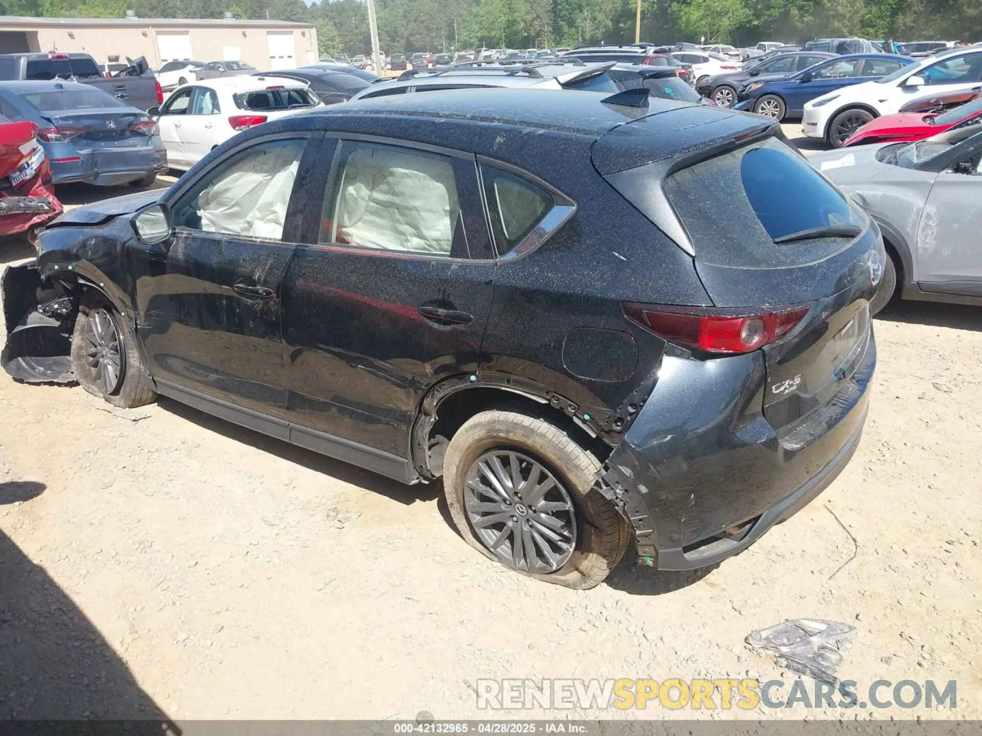 3 Photograph of a damaged car JM3KFBBM1M0398352 MAZDA CX-5 2021