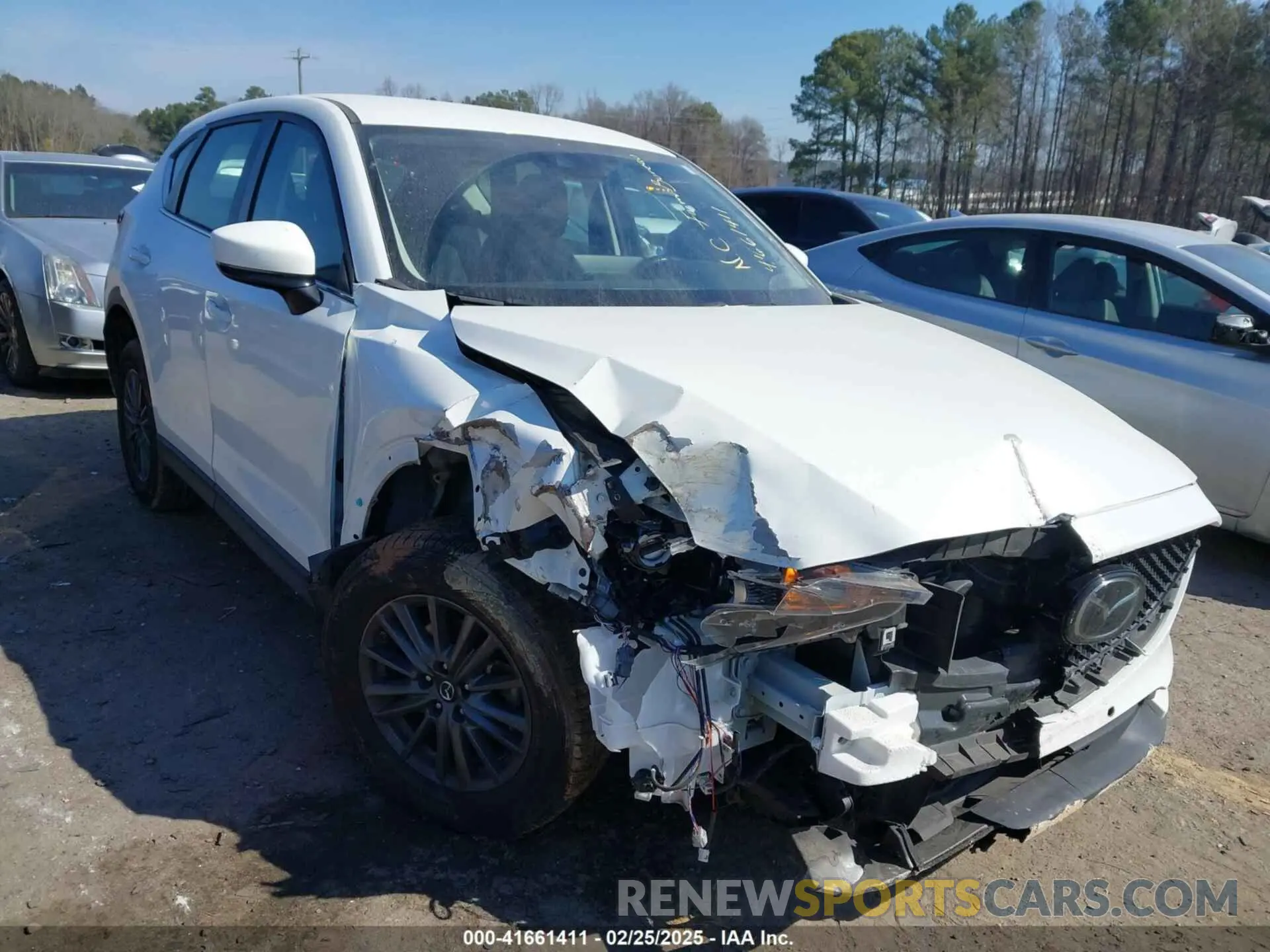 1 Фотография поврежденного автомобиля JM3KFBBM3M0408394 MAZDA CX-5 2021