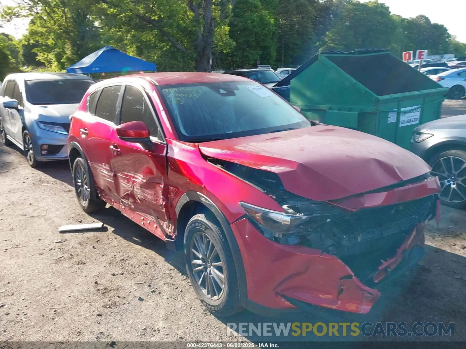 13 Photograph of a damaged car JM3KFBBM5M1300255 MAZDA CX-5 2021