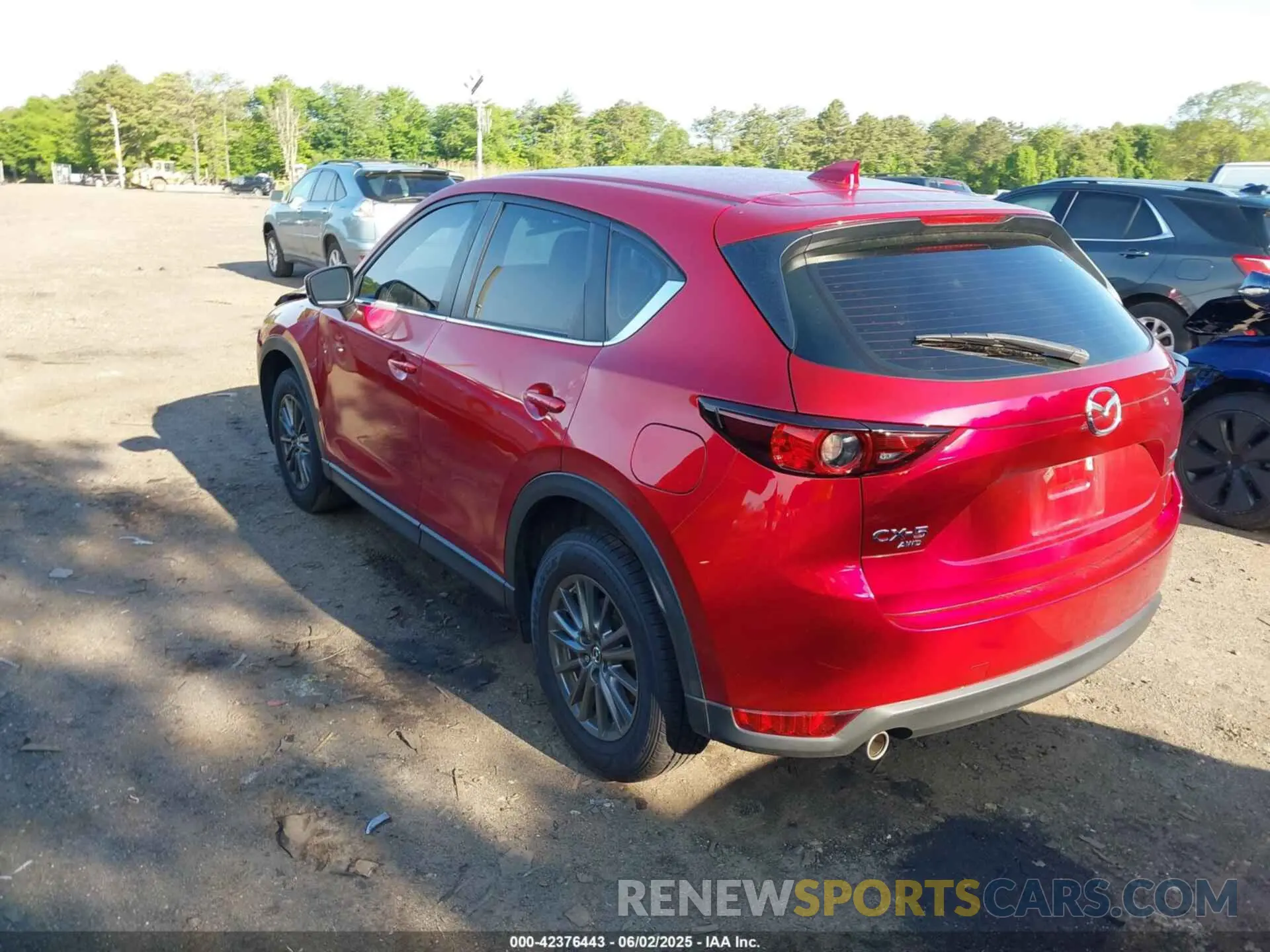 3 Photograph of a damaged car JM3KFBBM5M1300255 MAZDA CX-5 2021