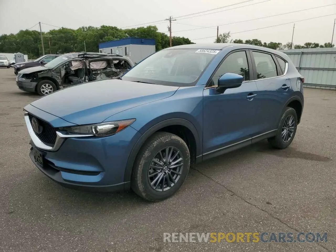 1 Фотография поврежденного автомобиля JM3KFBBM7M0403604 MAZDA CX-5 2021