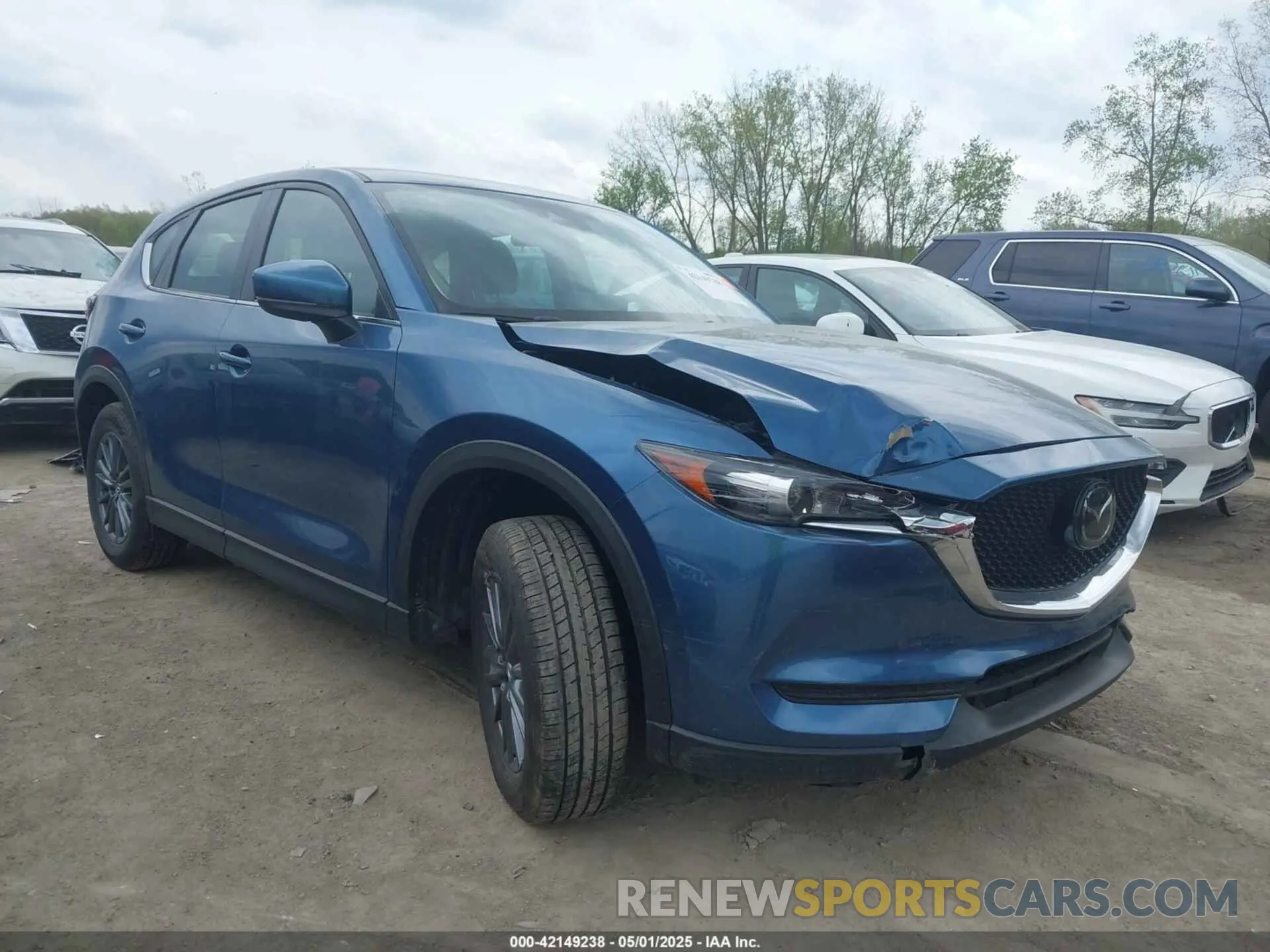 1 Фотография поврежденного автомобиля JM3KFBBM8M0353831 MAZDA CX-5 2021