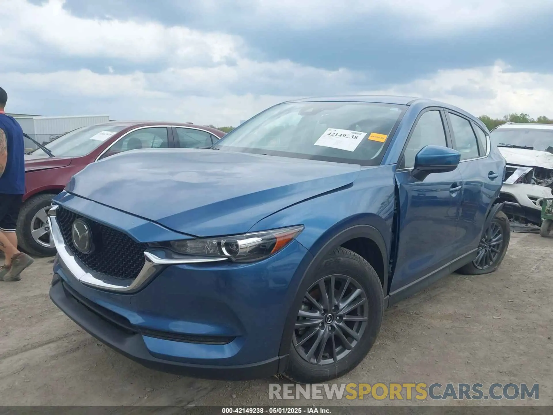 2 Фотография поврежденного автомобиля JM3KFBBM8M0353831 MAZDA CX-5 2021