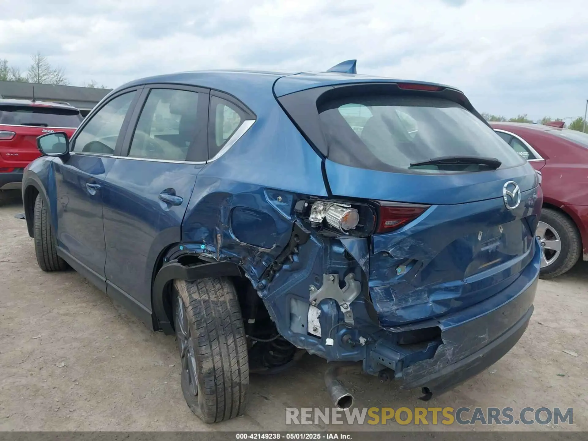 3 Фотография поврежденного автомобиля JM3KFBBM8M0353831 MAZDA CX-5 2021