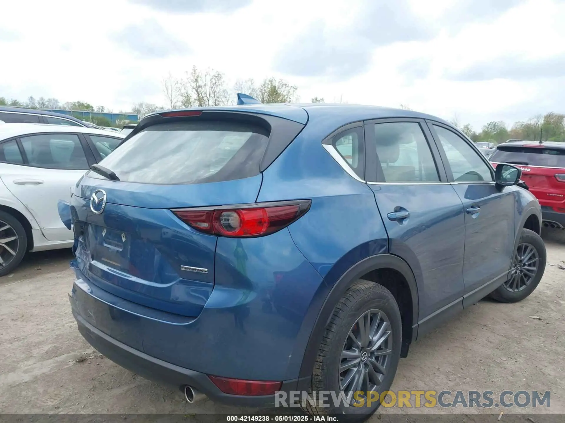 4 Фотография поврежденного автомобиля JM3KFBBM8M0353831 MAZDA CX-5 2021