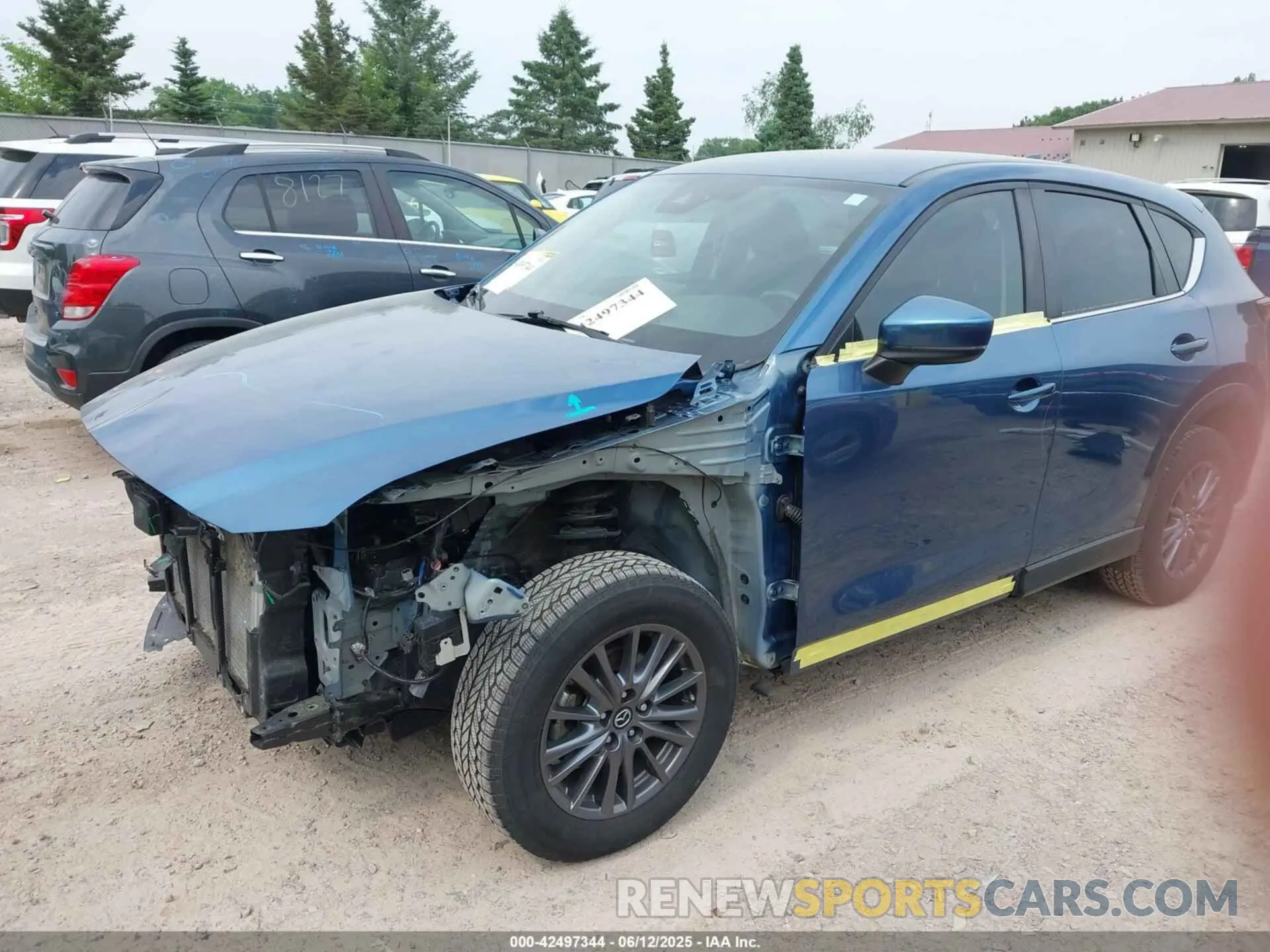 2 Фотография поврежденного автомобиля JM3KFBBM8M0358060 MAZDA CX-5 2021