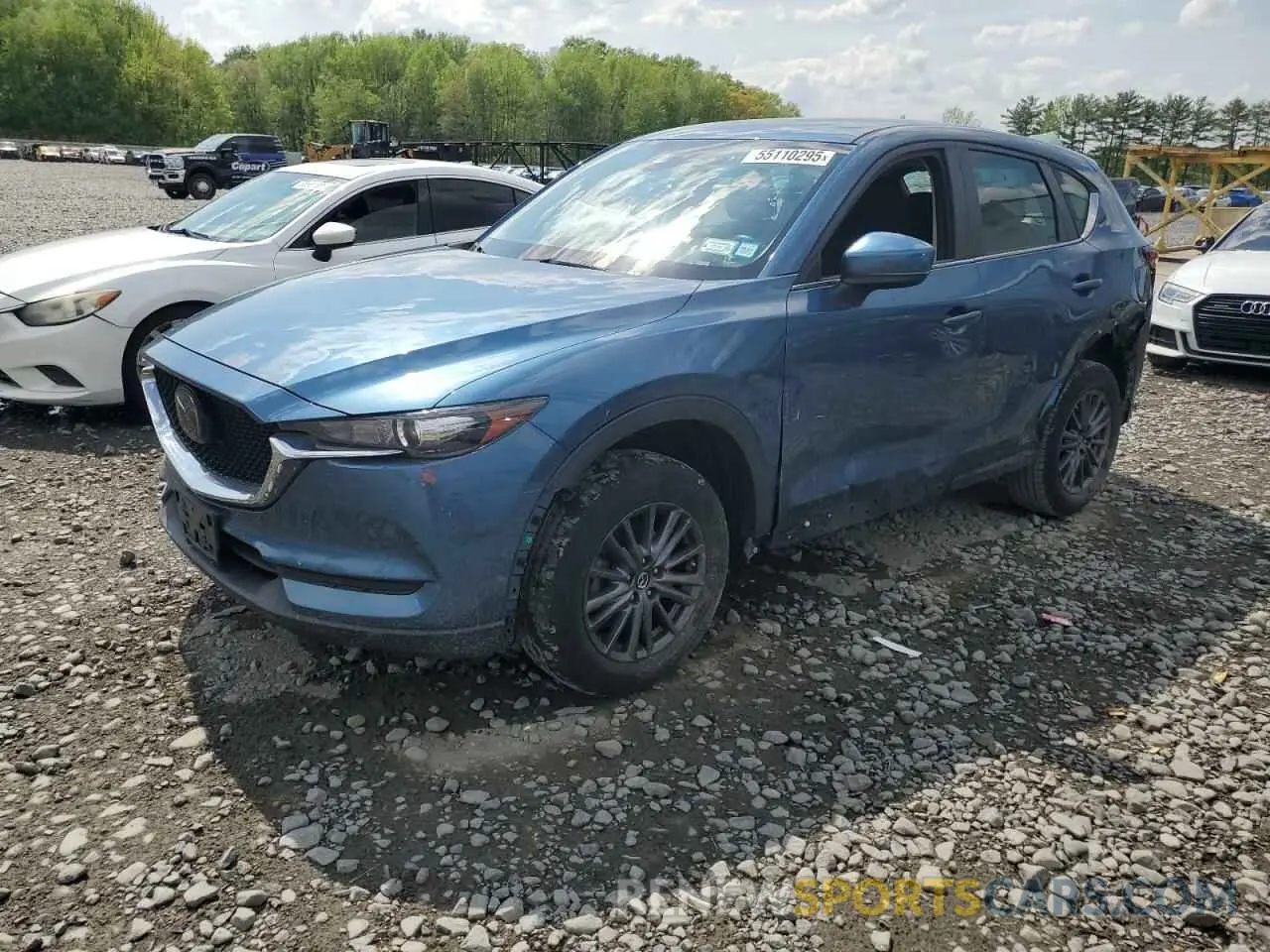 1 Фотография поврежденного автомобиля JM3KFBBMXM0402267 MAZDA CX-5 2021
