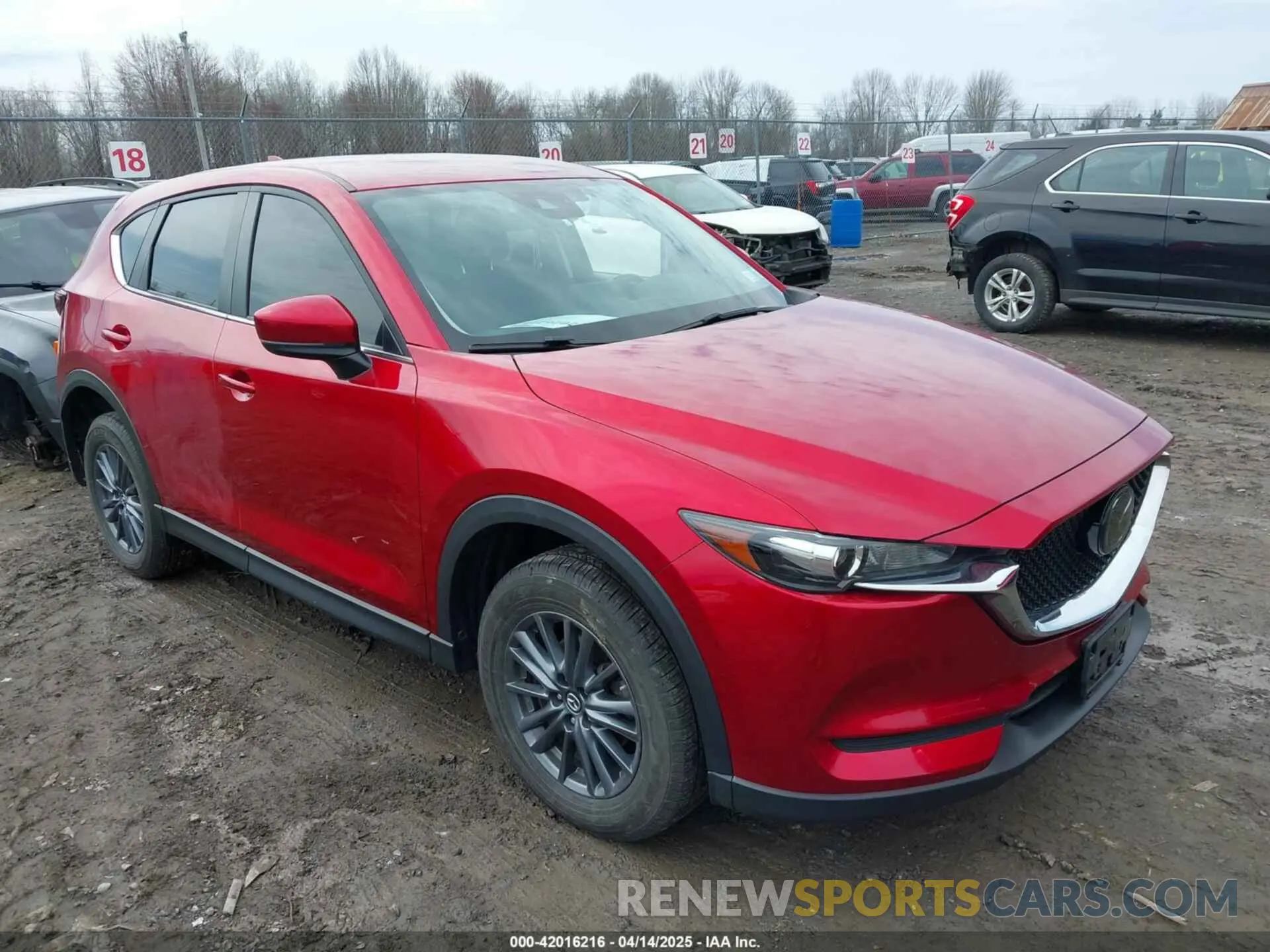 1 Photograph of a damaged car JM3KFBBMXM0405248 MAZDA CX-5 2021