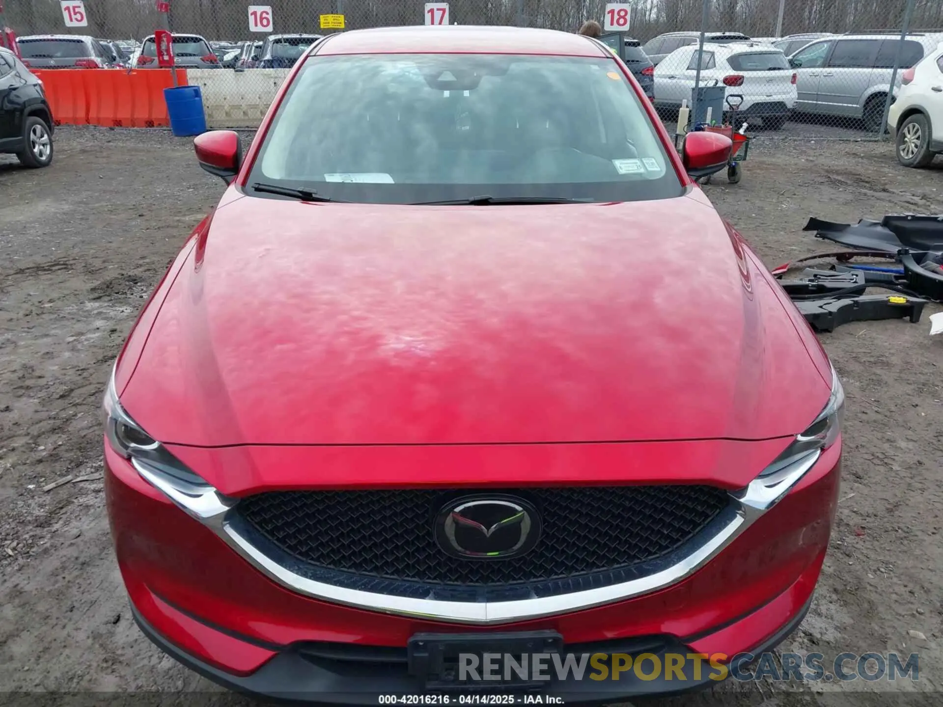 13 Photograph of a damaged car JM3KFBBMXM0405248 MAZDA CX-5 2021